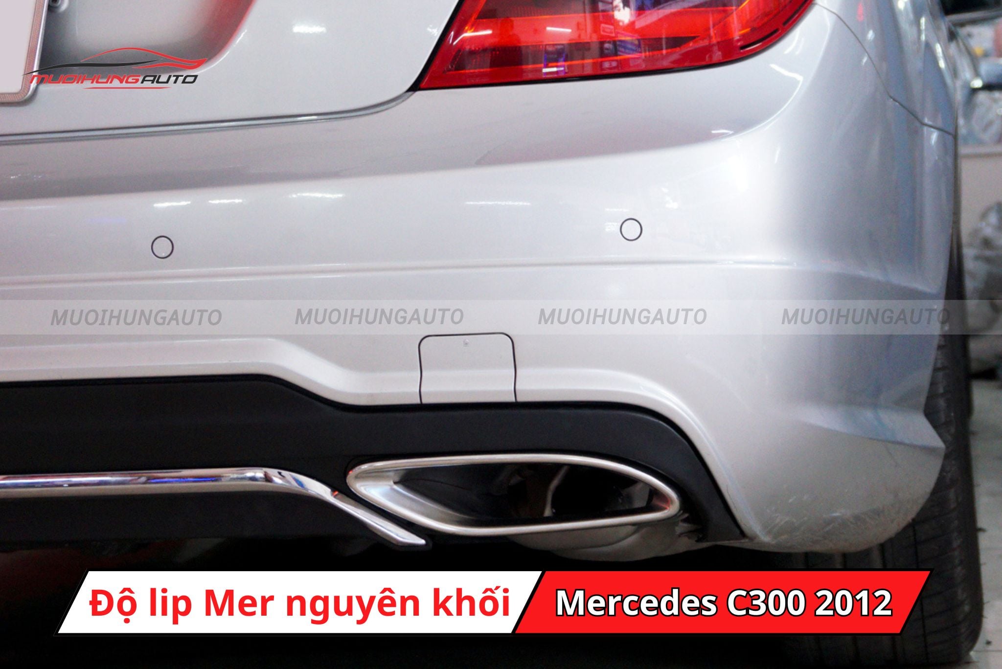 Lip pô Mercedes cho Mercedes C300 2012