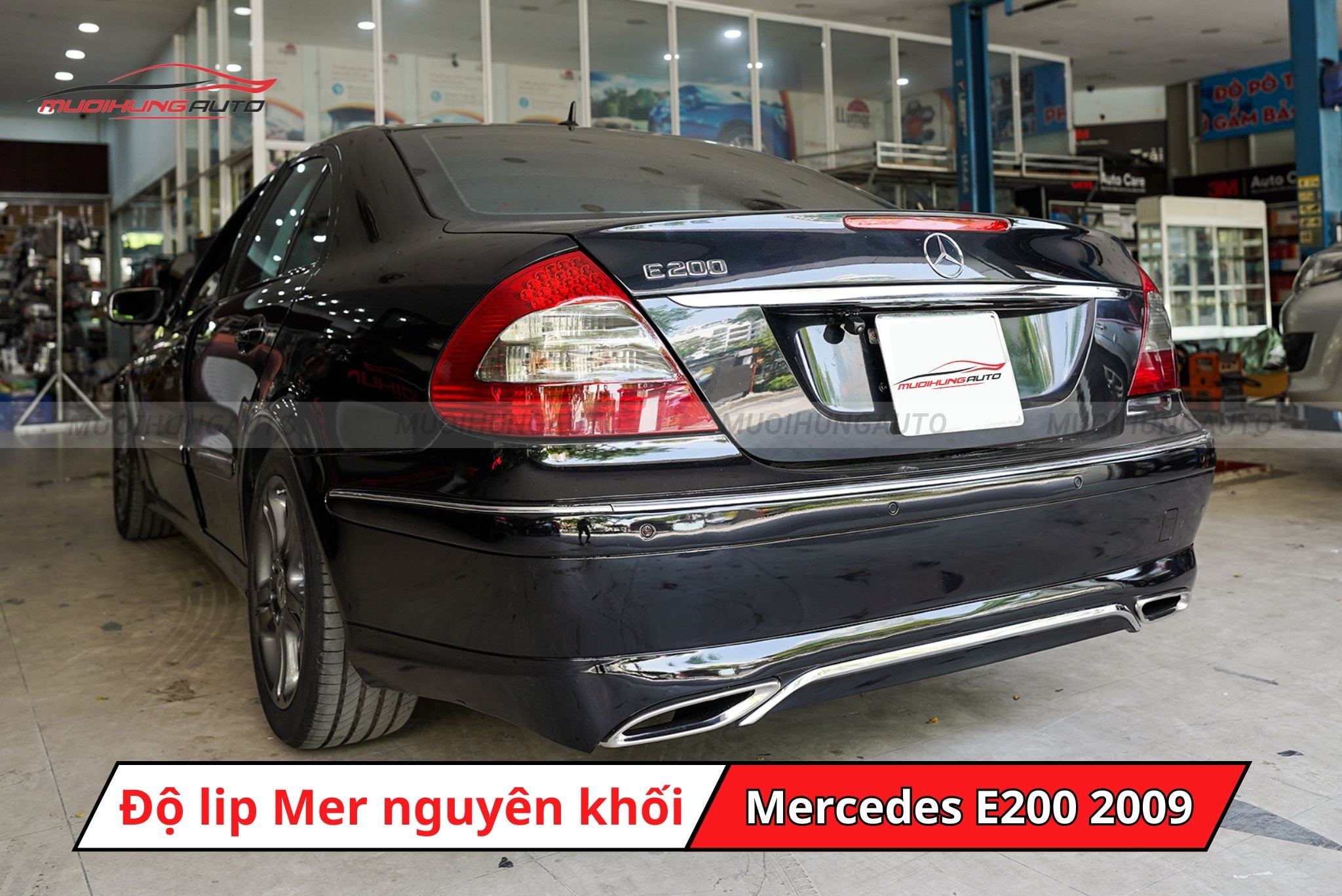 Lip pô Mercedes cho Mercedes E200 2009