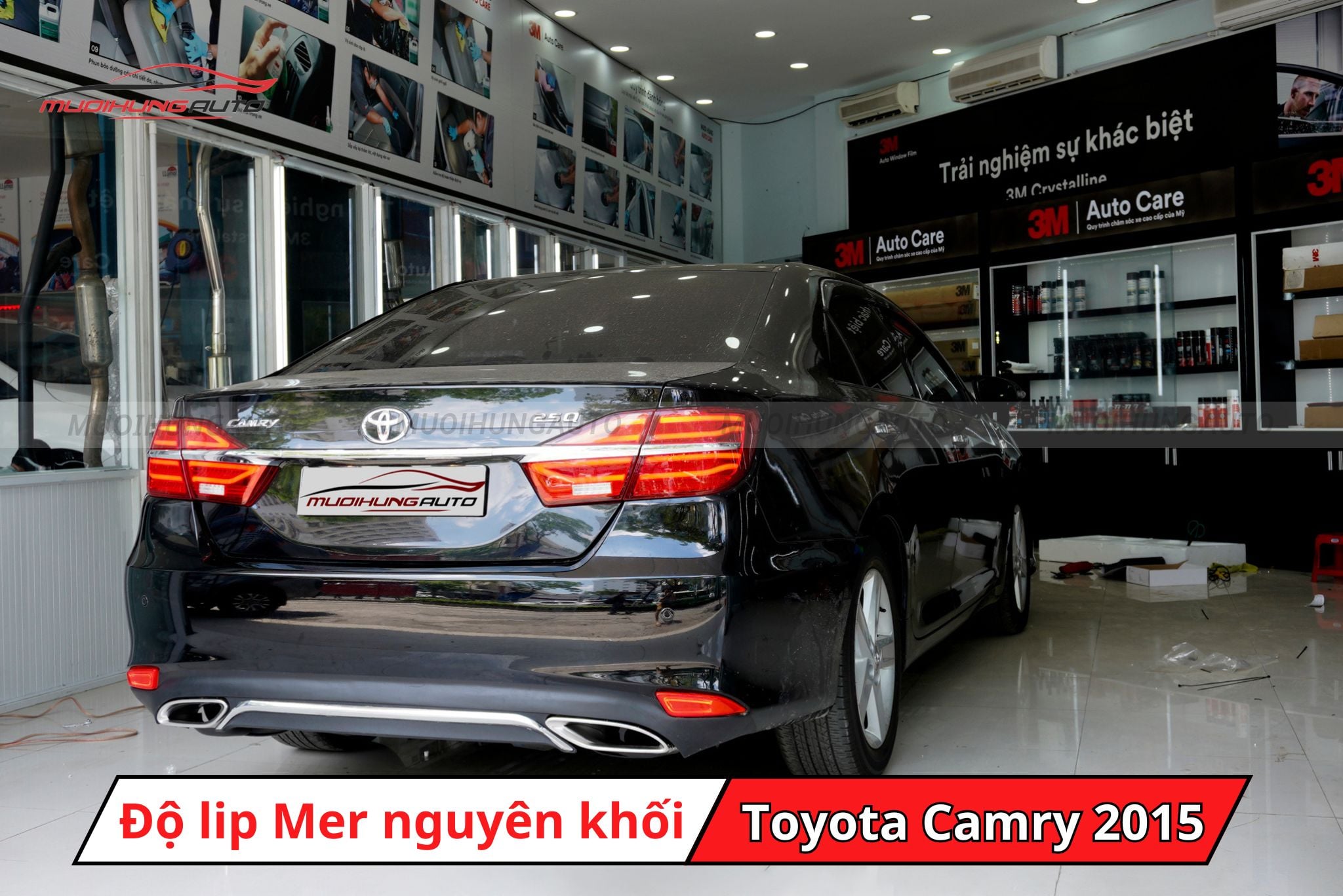Lip pô Mercedes cho Toyota Camry 2015