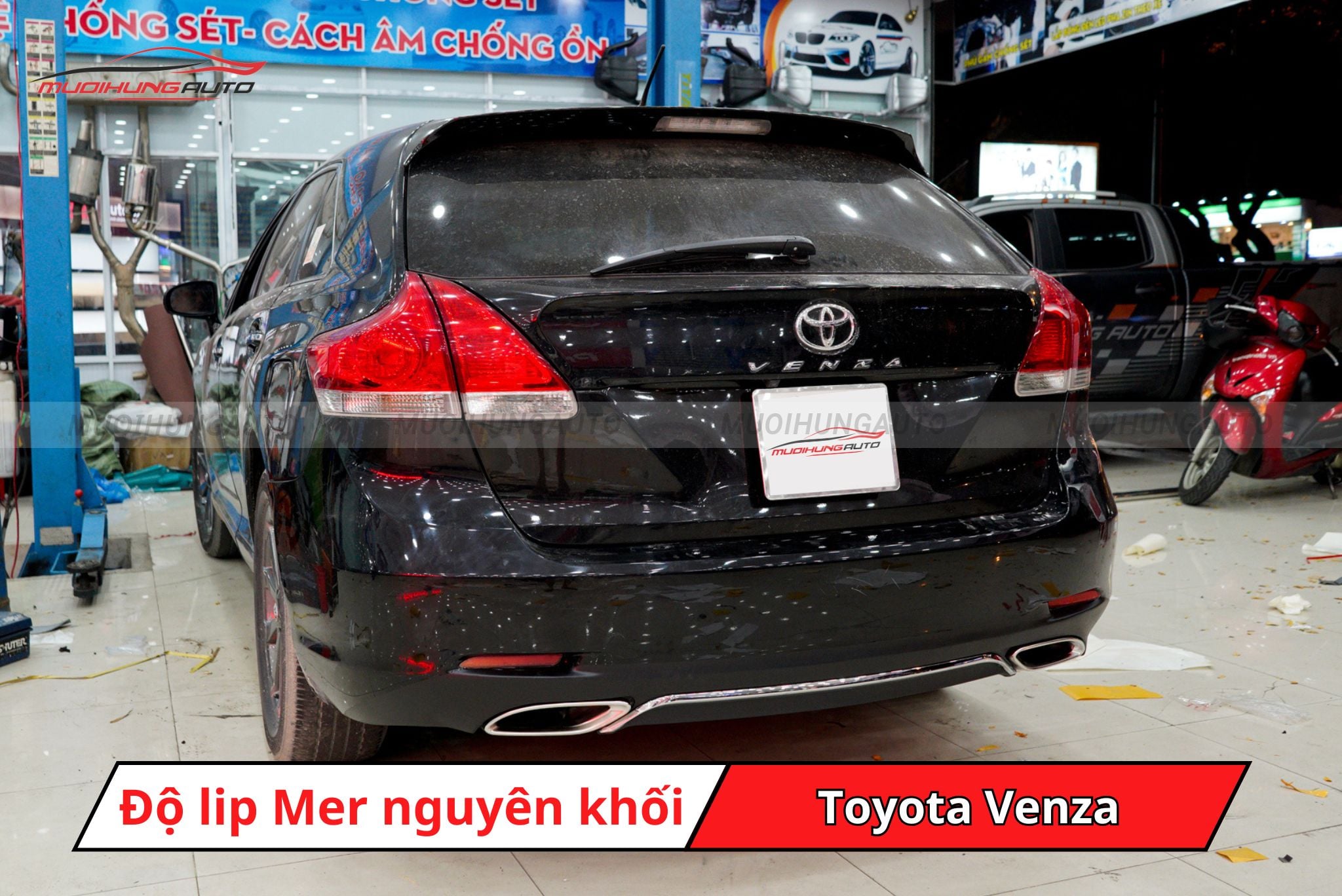 Lip pô Mercedes cho Toyota Venza