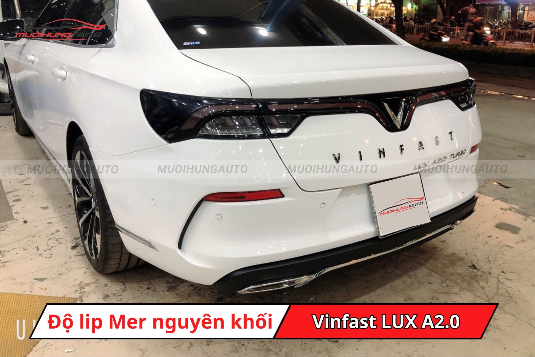 Lip pô Mercedes cho Vinfast LUX A2.0