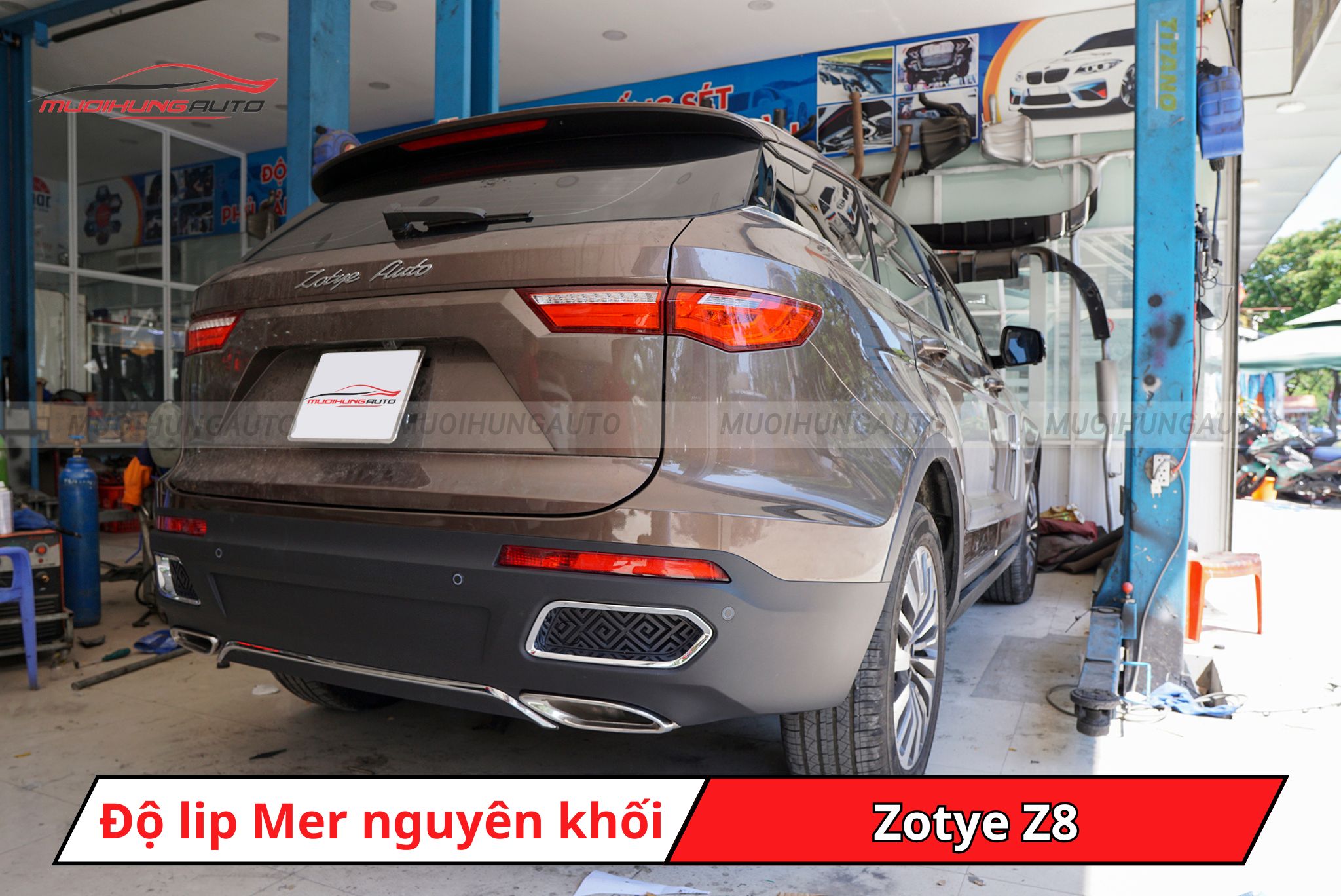 Lip pô Mercedes cho Zotye Z8