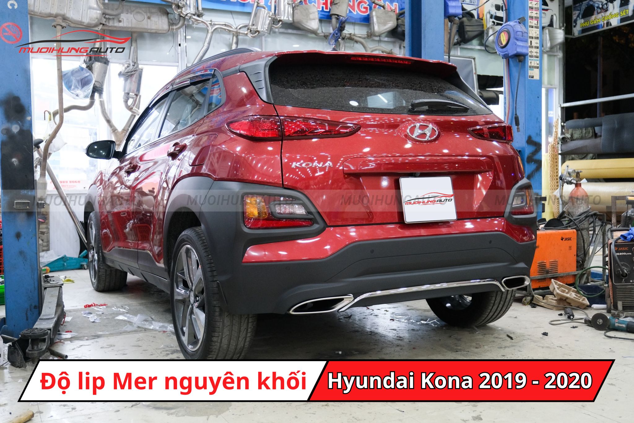 Lip pô thể thao Mercedes cho Hyundai Kona 2019 - 2020