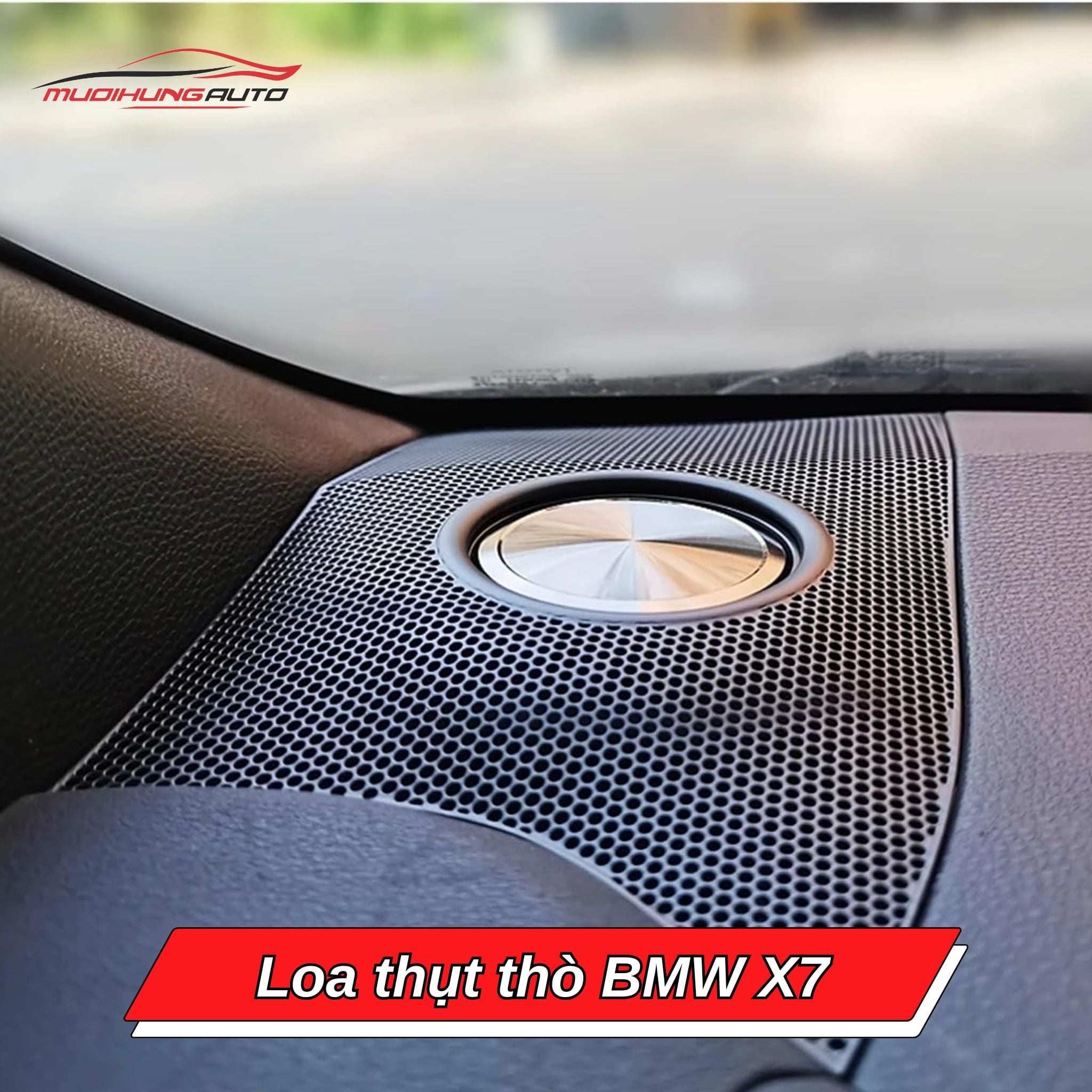 Loa thò thụt ô tô BMW X7