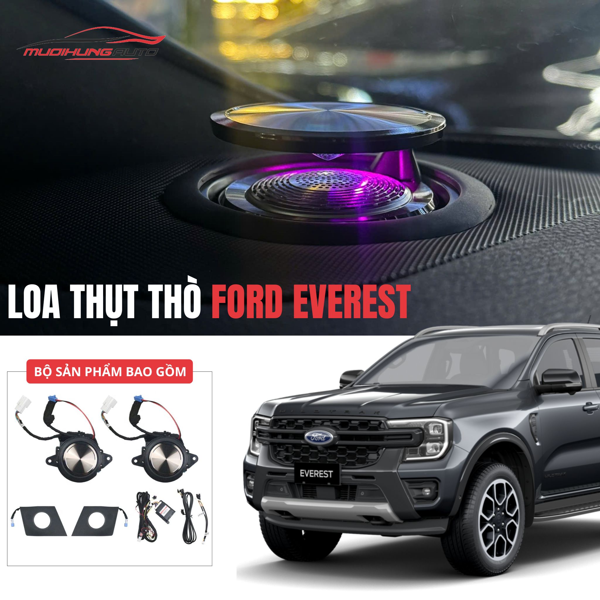 Loa thụt thò Ford Everest