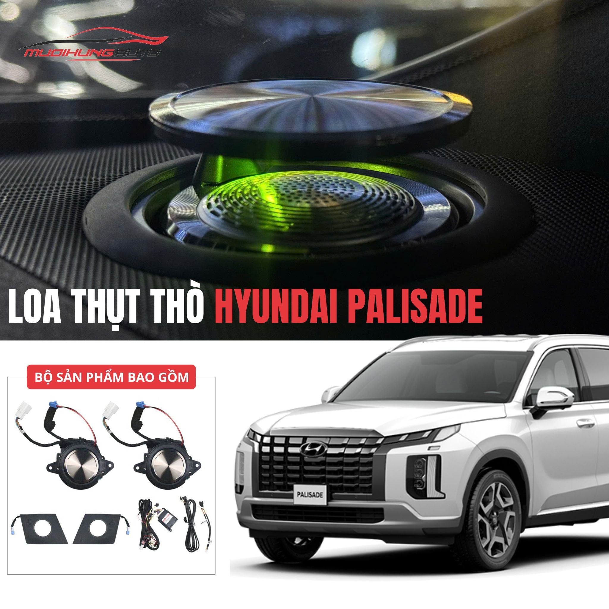 Loa thụt thò Hyundai Palisade