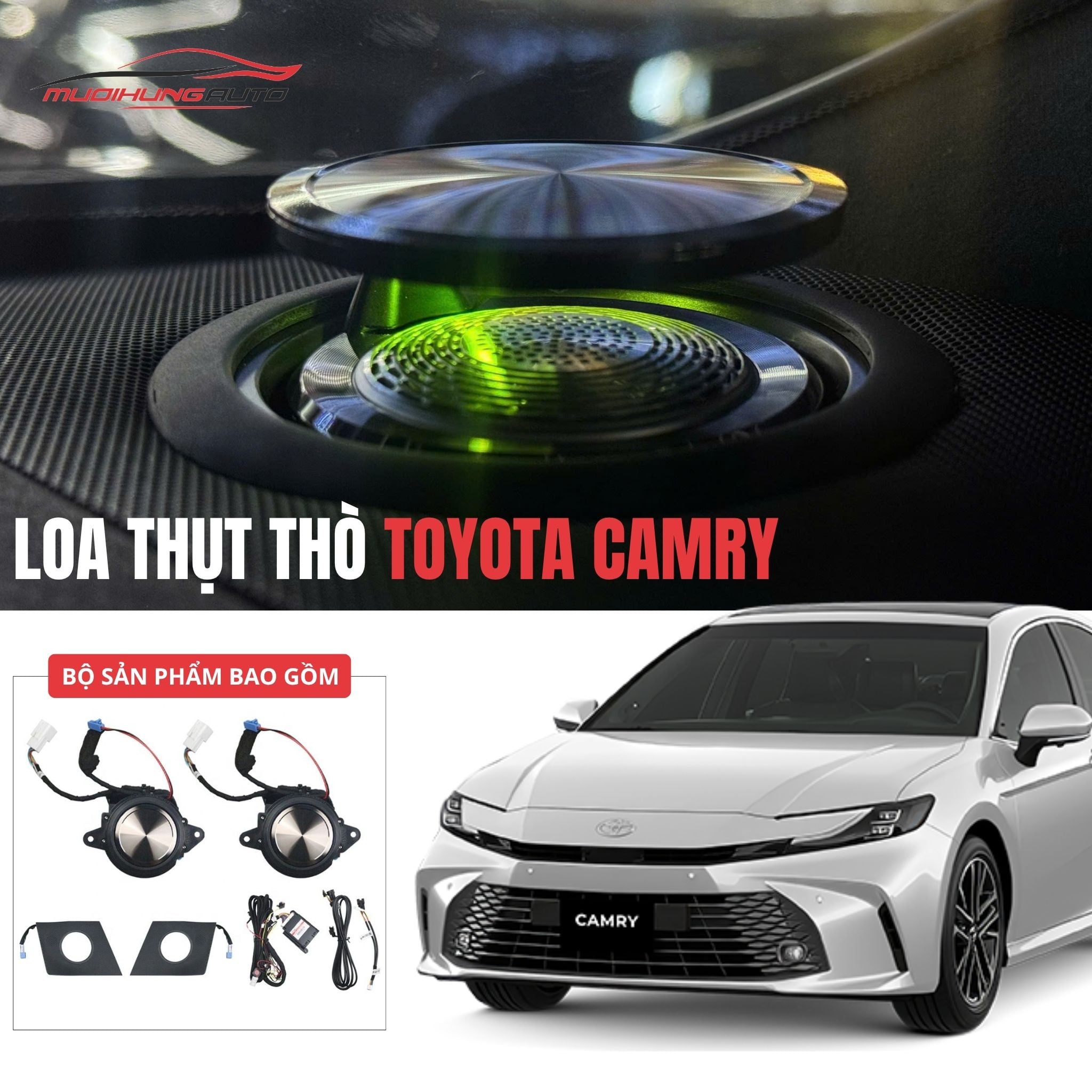 Loa thụt thò Toyota Camry