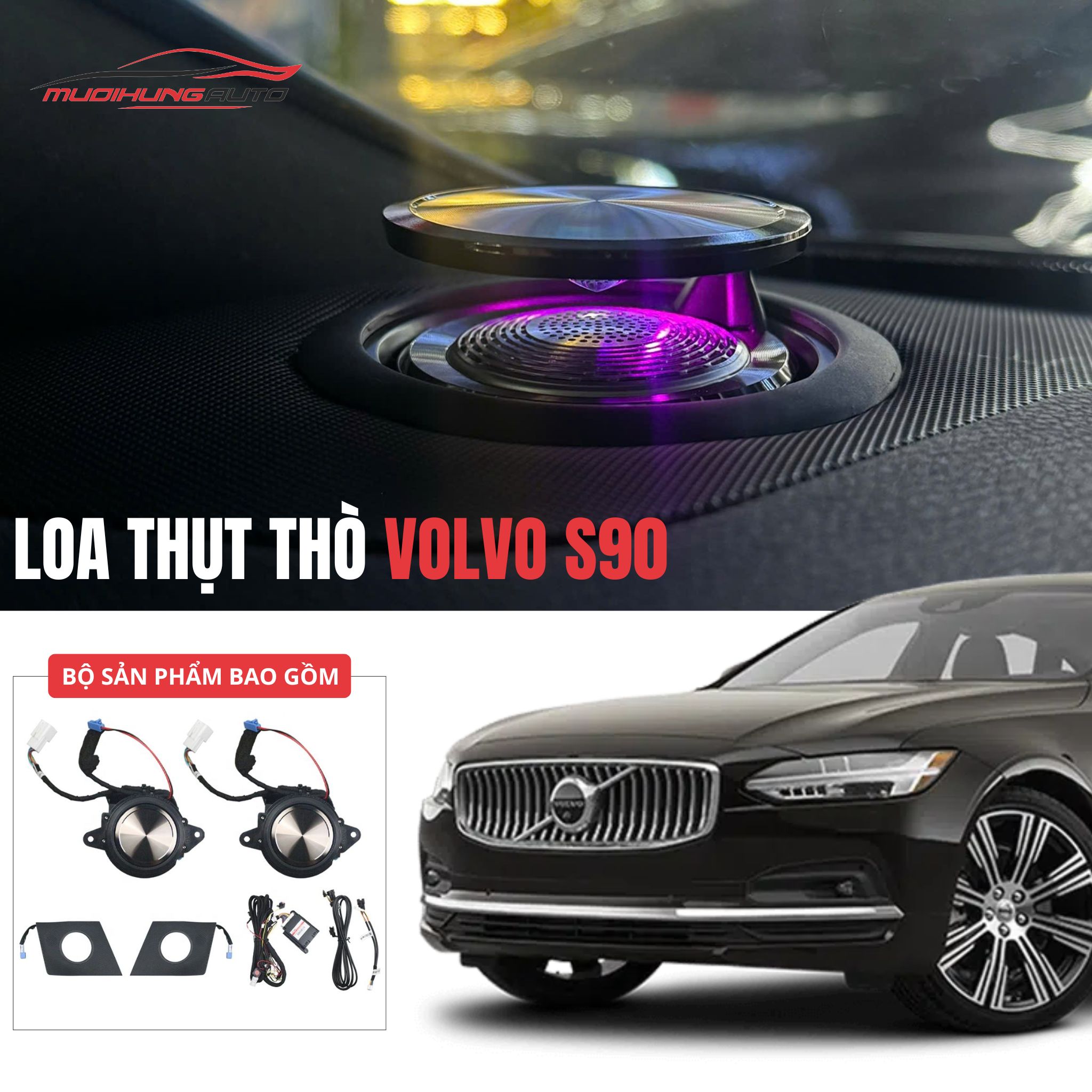 Loa thụt thò Volvo S90