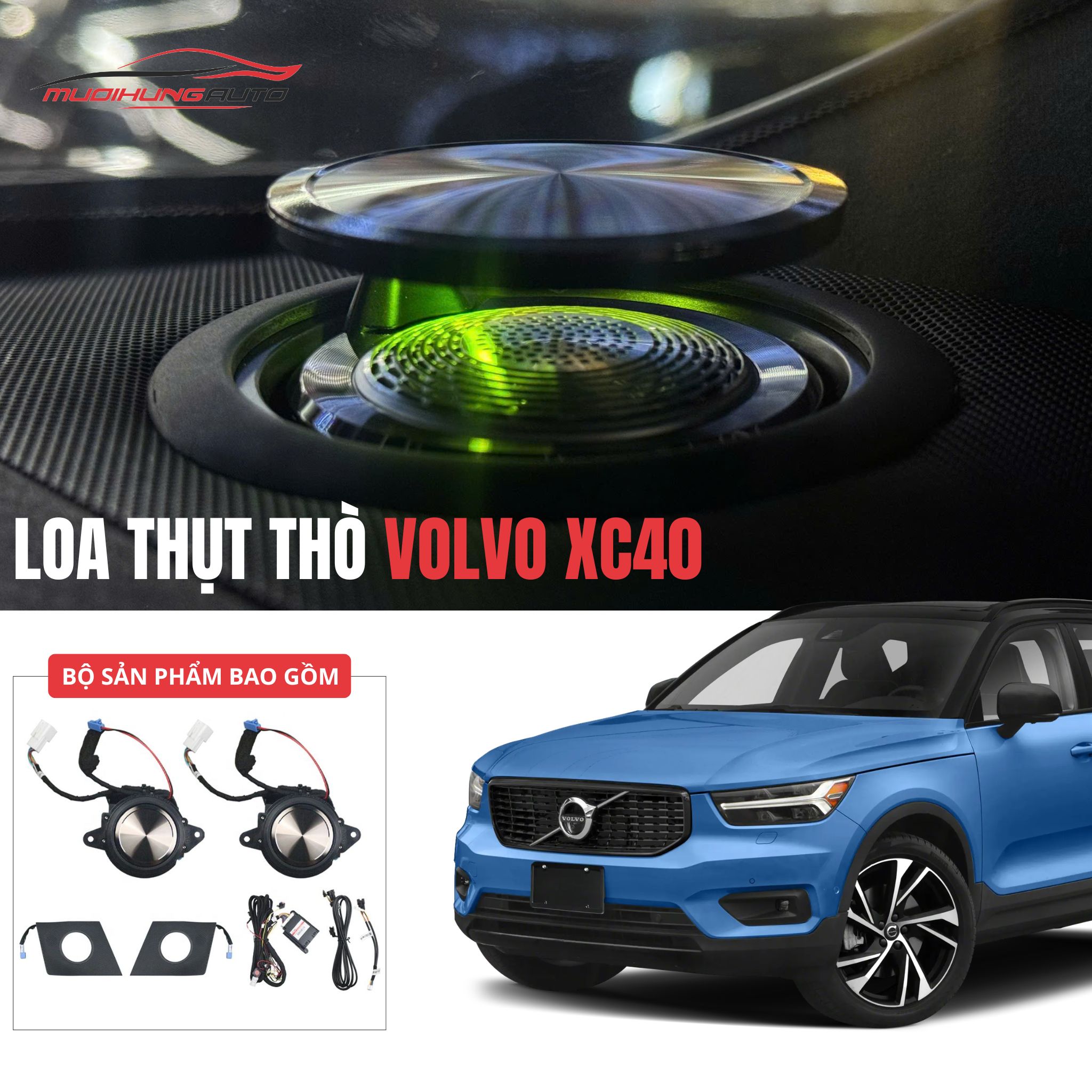 Loa thụt thò Volvo XC40