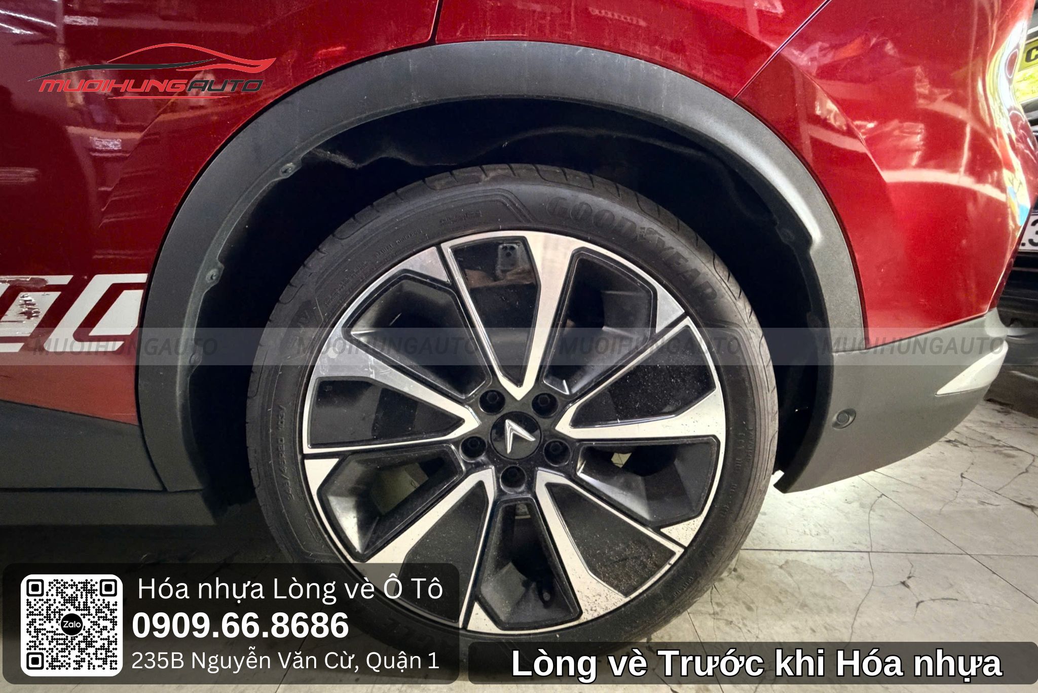 Lòng vè trước khi hóa nhựa