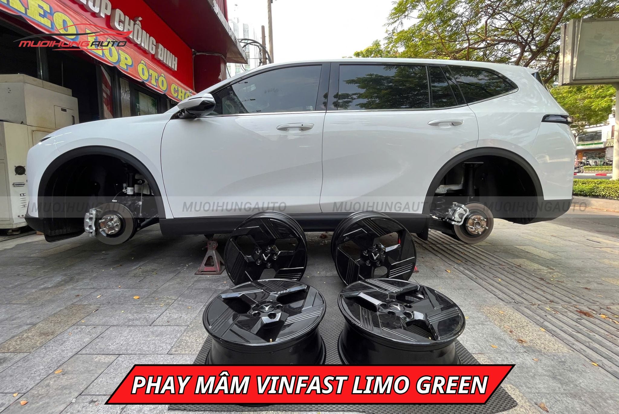 Mâm phay Vinfast Limo Green