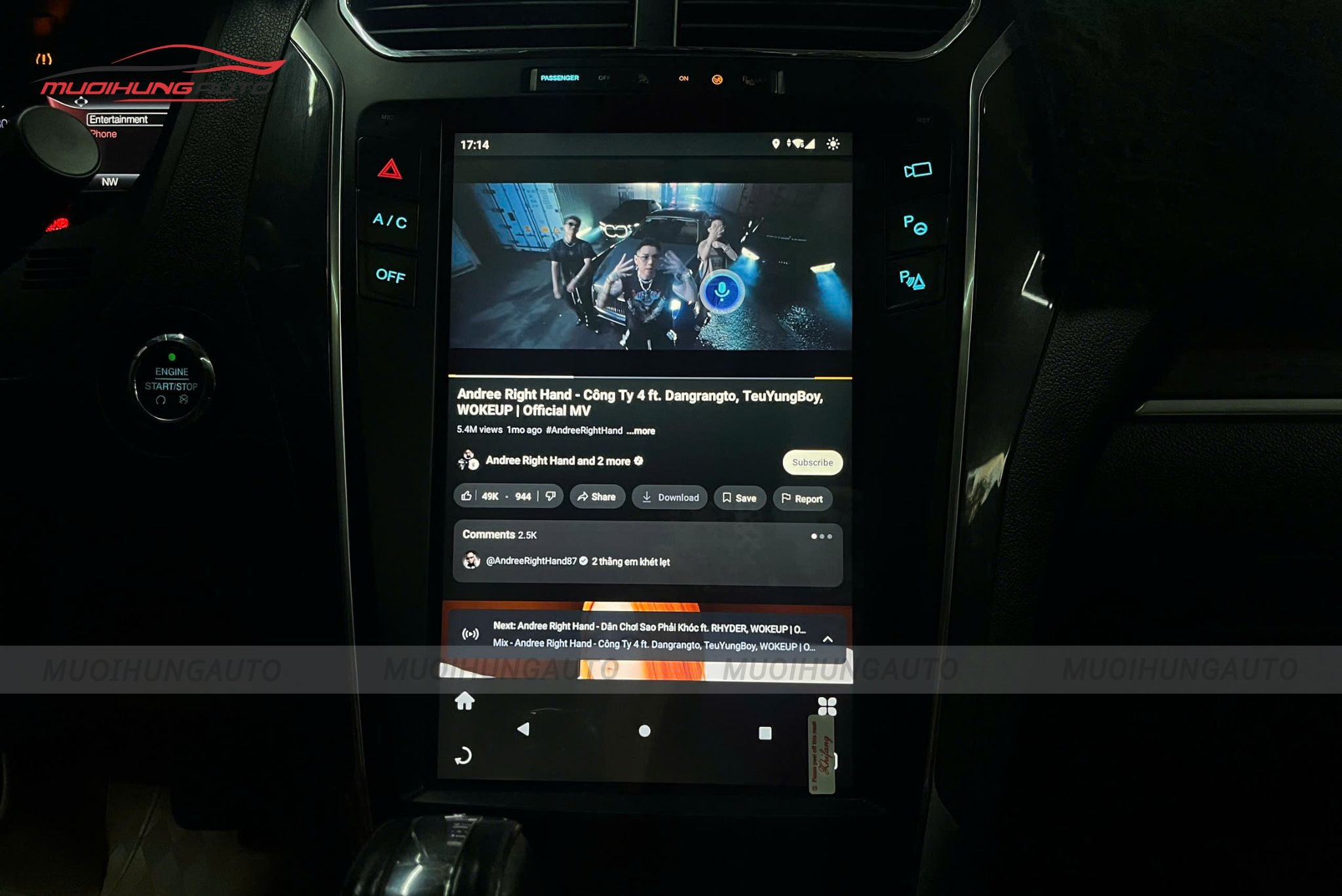 Màn hình Android cho xe Ford Explorer 2019