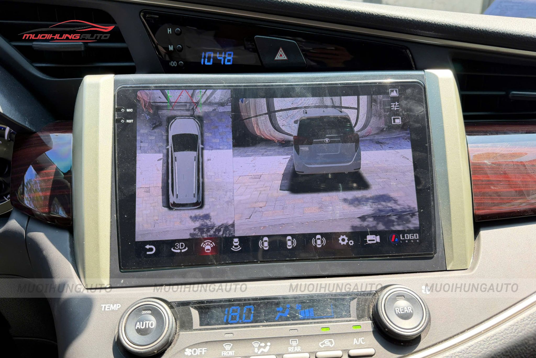 Màn hình android cho xe Toyota Innova 2019