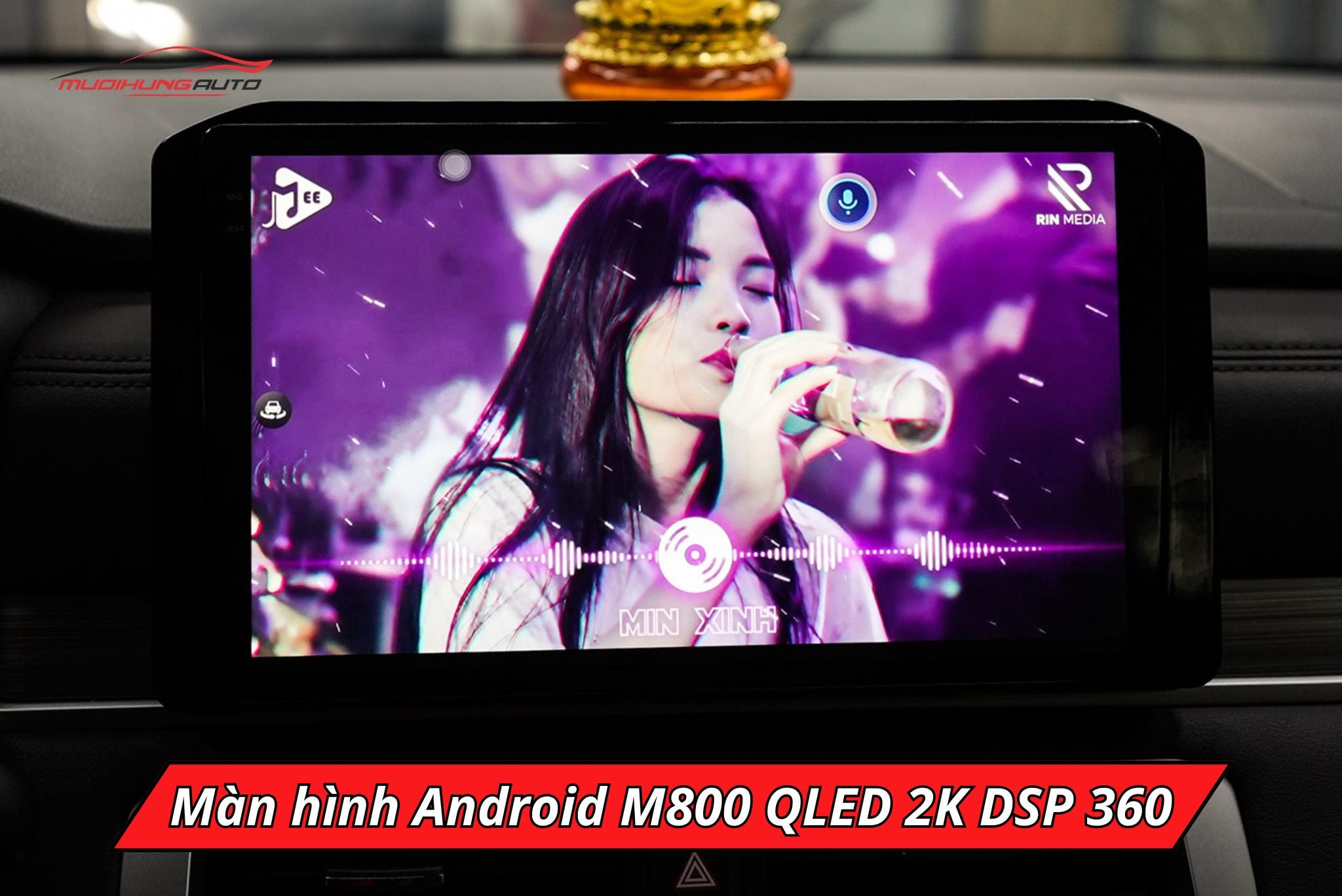 Màn hình android M800 QLED 2K DSP 360