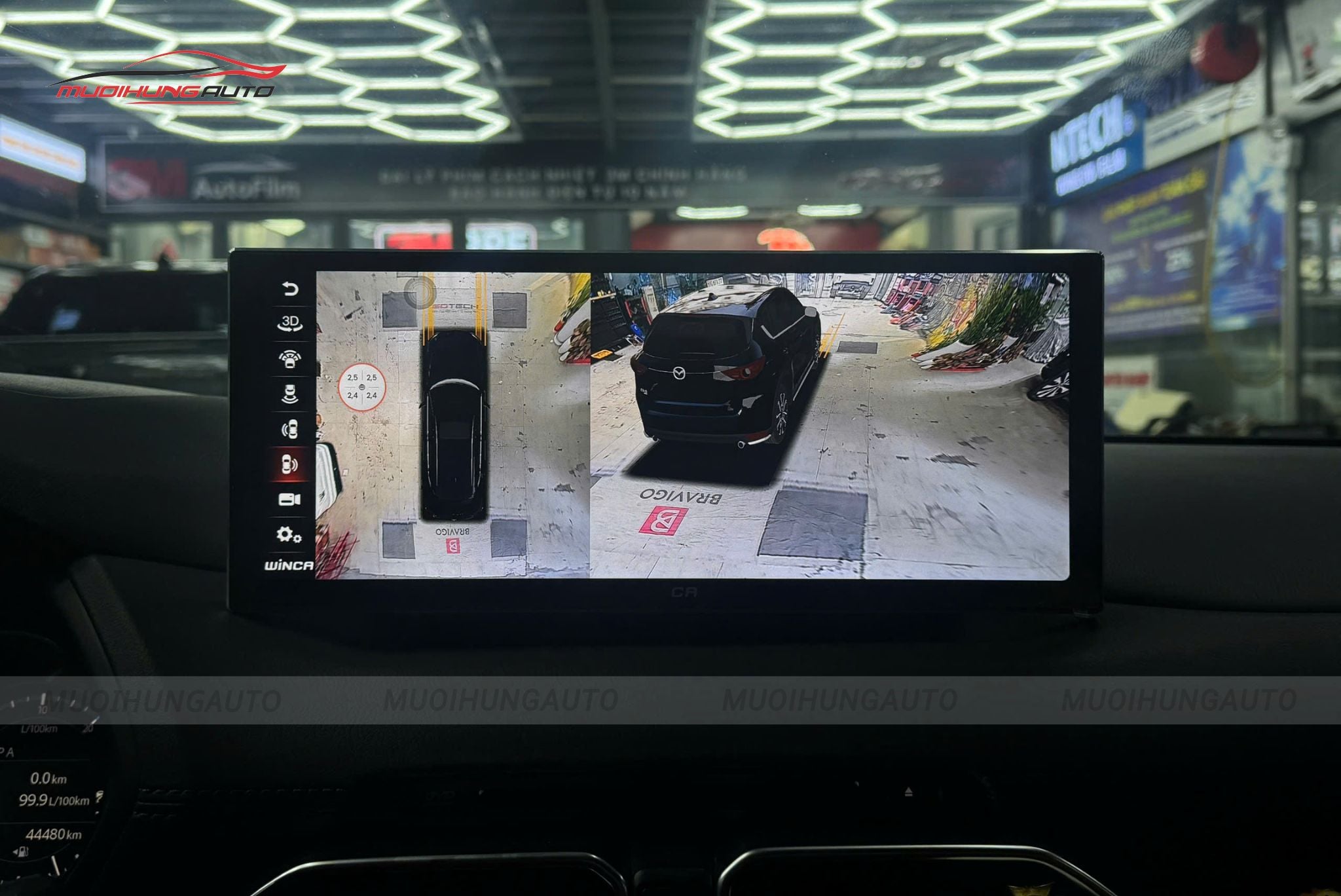 Màn hình Android Mazda CX8 2019