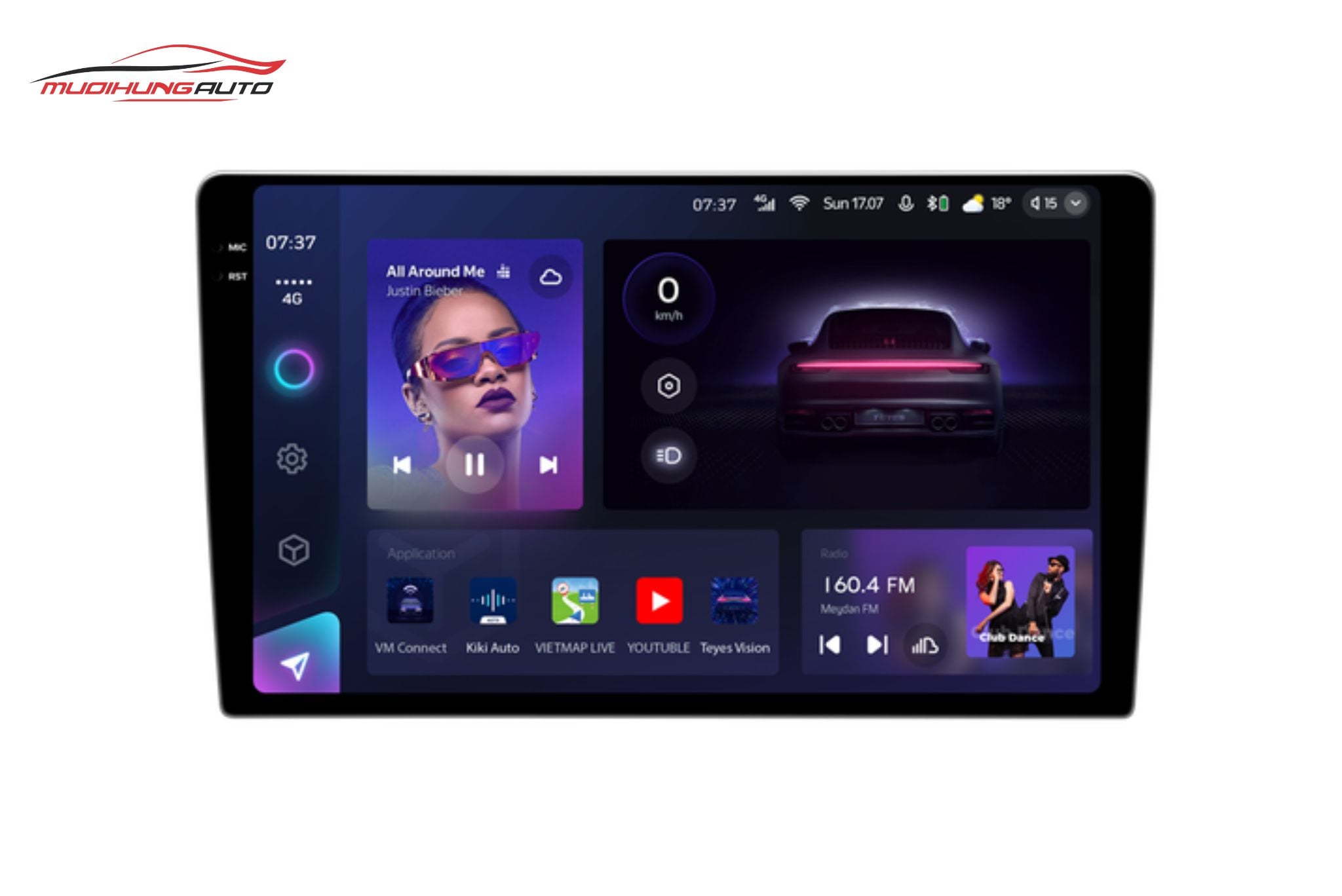 Màn hình Android Teyes xe Ford Explorer 2019