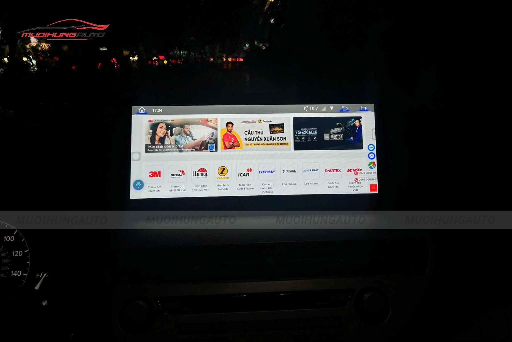 Màn hình Android tích hợp camera 360 độ cho ô tô Lexus RX450h 2010