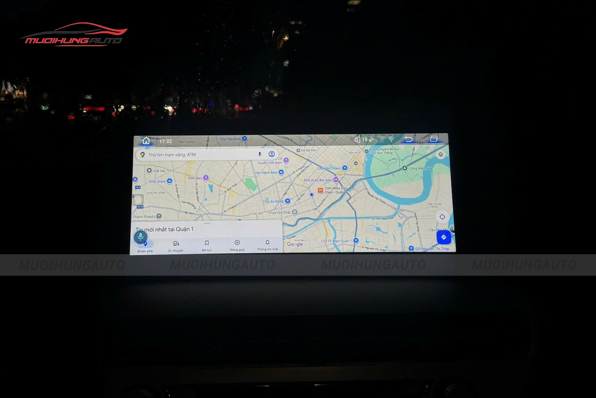 Màn hình Android tích hợp camera 360 độ xe Lexus RX450h 2010