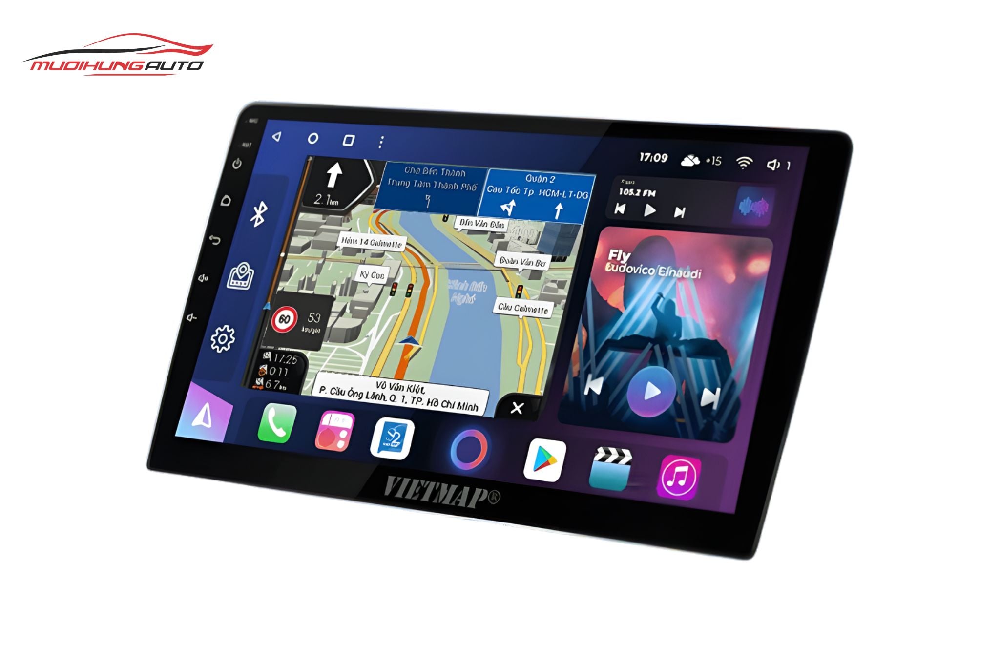 Màn hình Android Vietmap xe Ford Explorer 2019