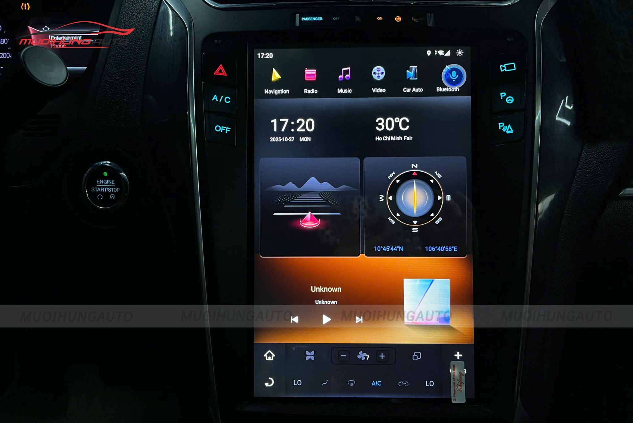 Màn hình Android xe Ford Explorer 2019