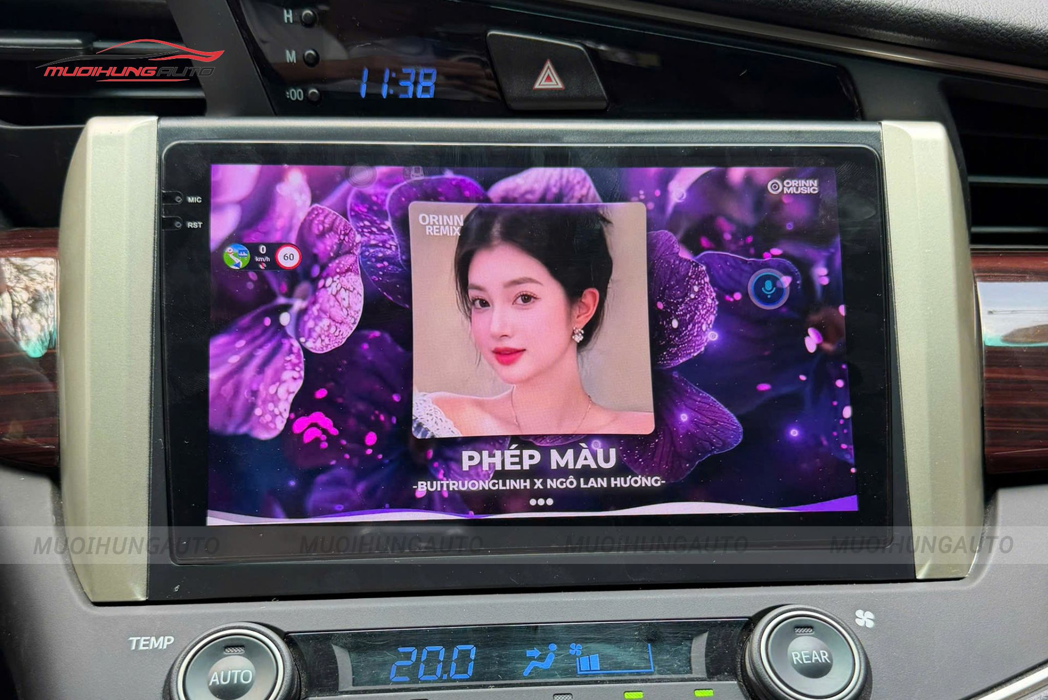 Màn hình Android xe Toyota Innova 2019