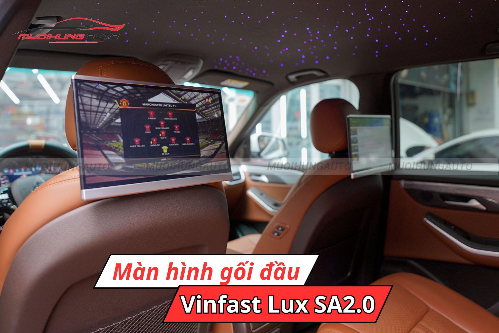 Màn hình gối đầu xe Vinfast Lux SA2.0