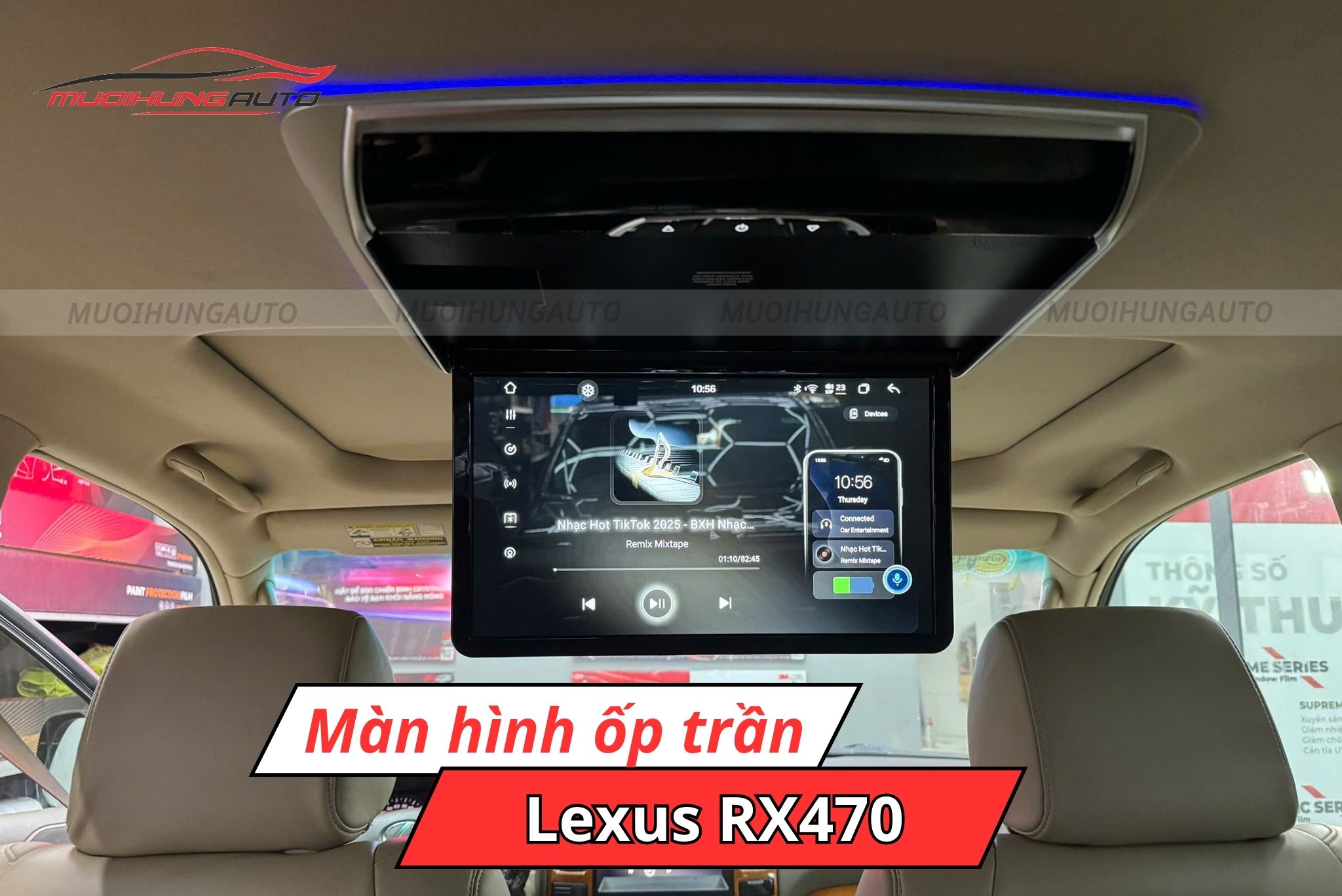 Màn hình ốp trần android ô tô Lexus RX470