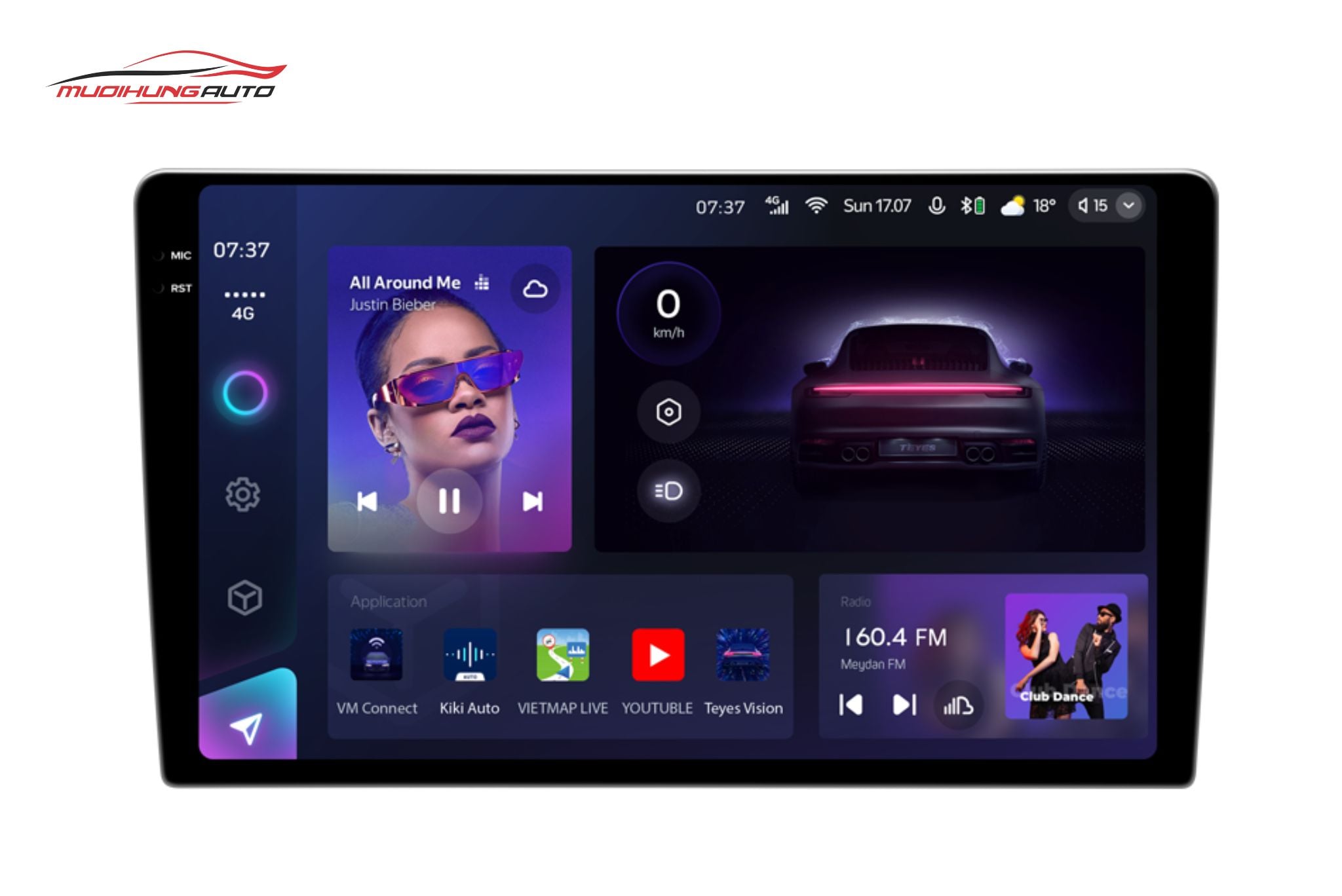 Màn hình Teyes cho xe Mazda CX8 2019