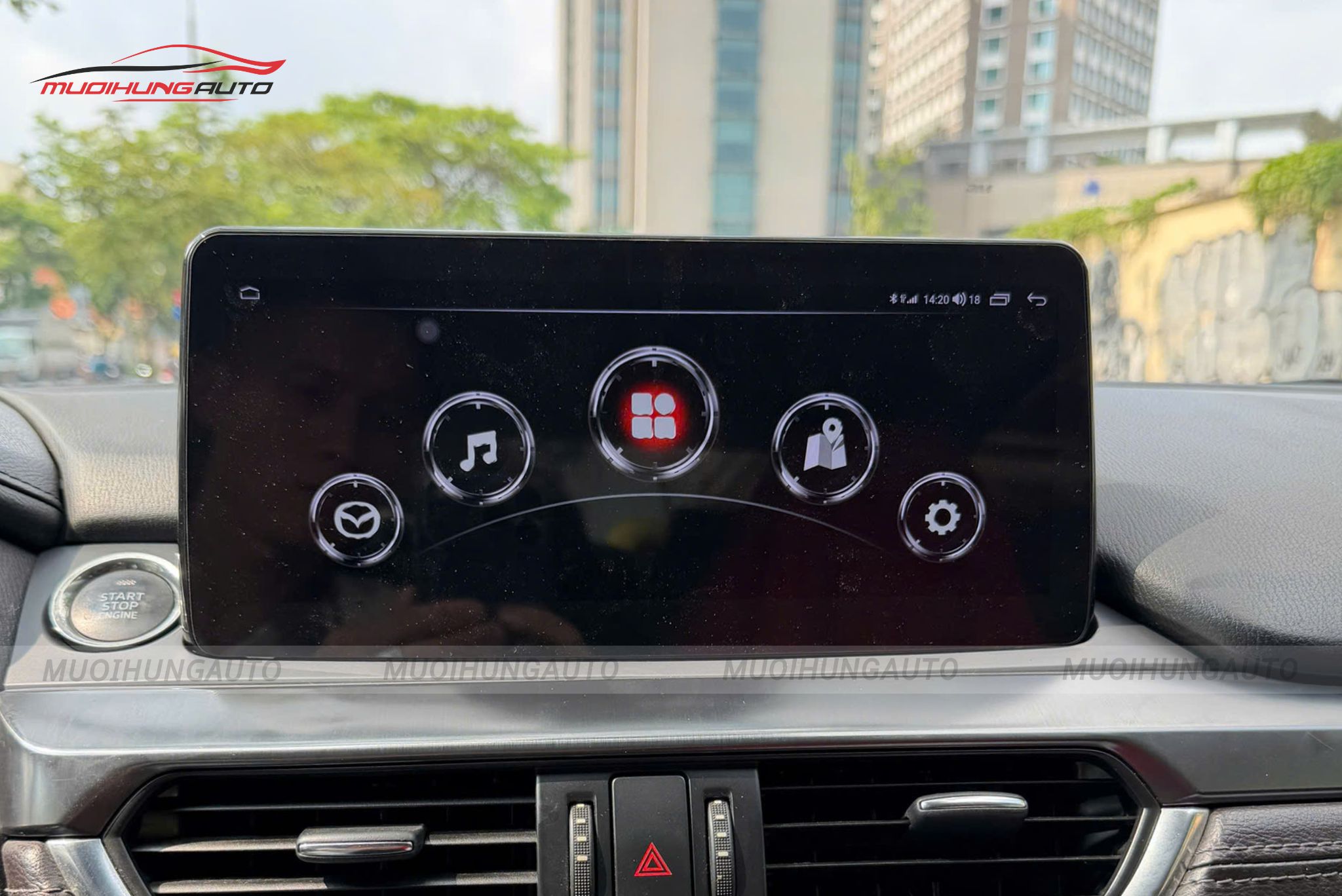 Màn hình Android xe Mazda 6 2017