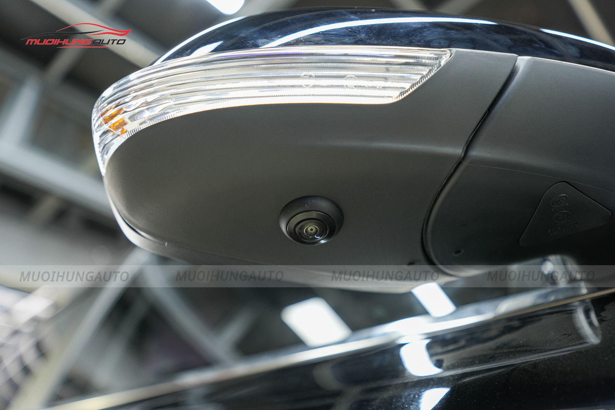 Mắt camera gương bên phải camera 360 độ ô tô MG MG5