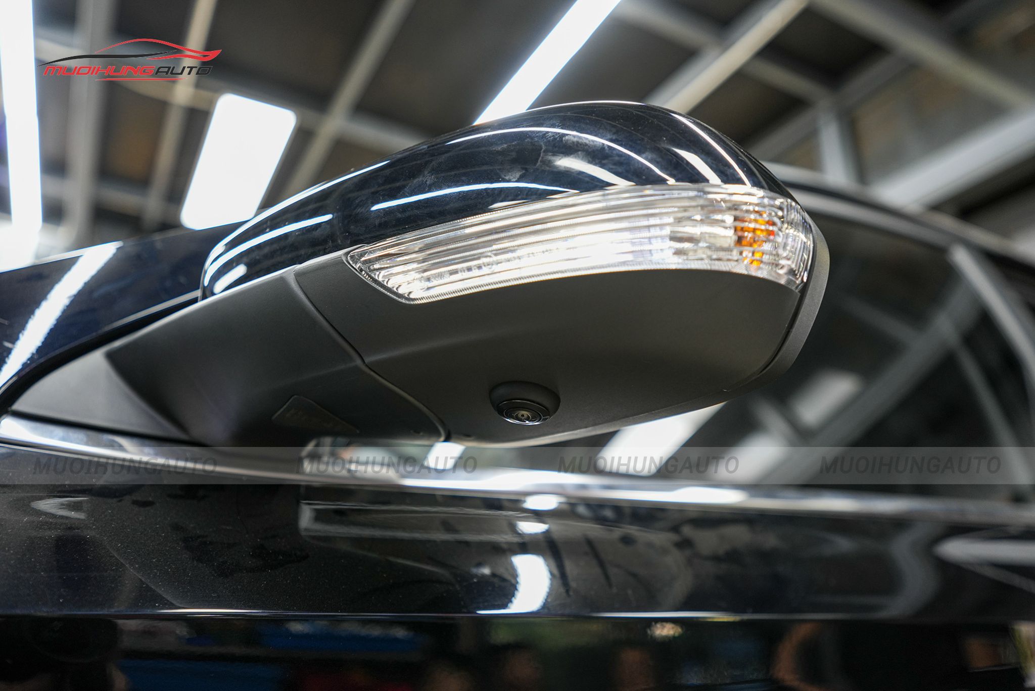 Mắt camera gương bên trái camera 360 độ ô tô MG MG5