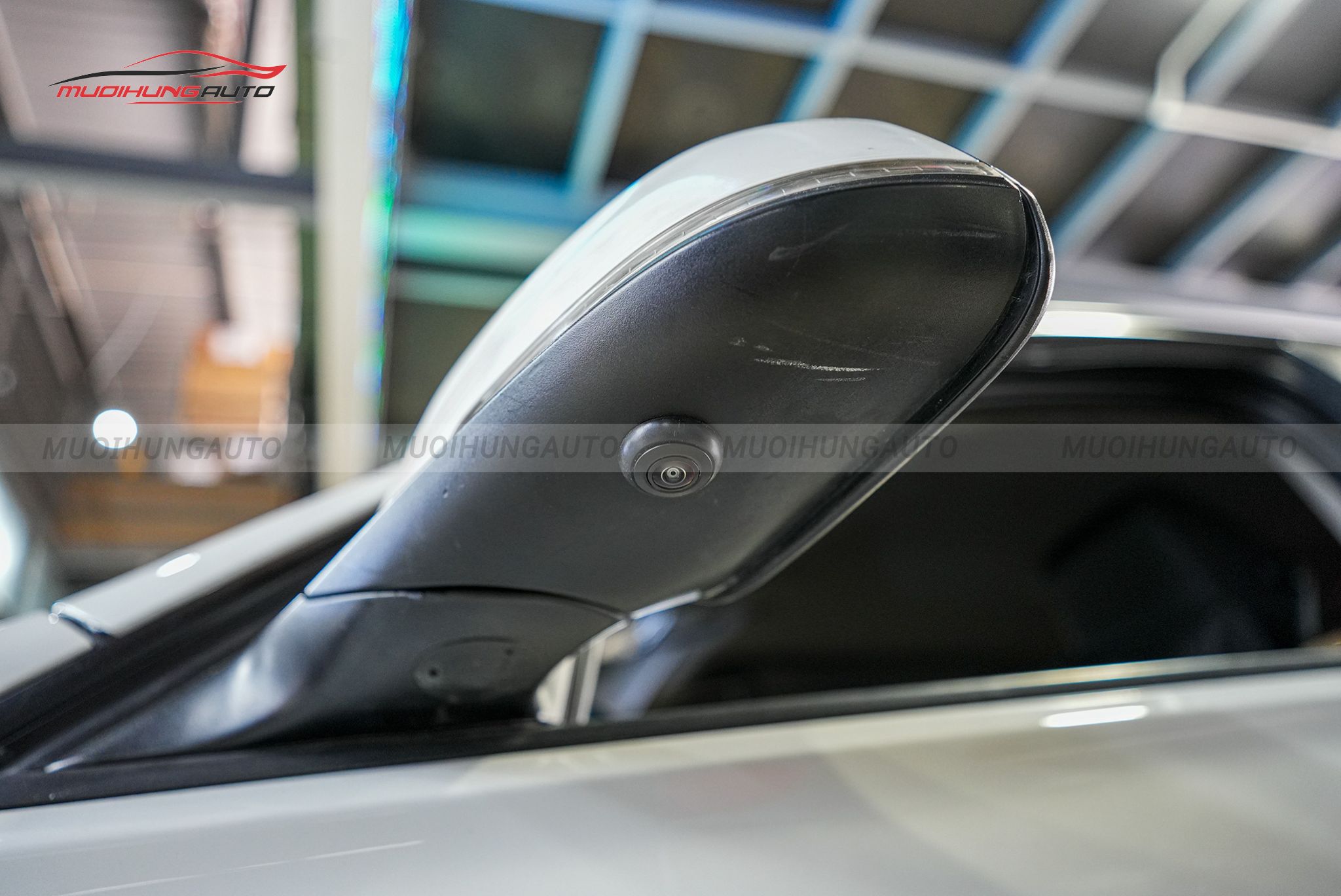 Mắt camera gương chiếu hậu bên trái camera 360 độ ô tô BMW