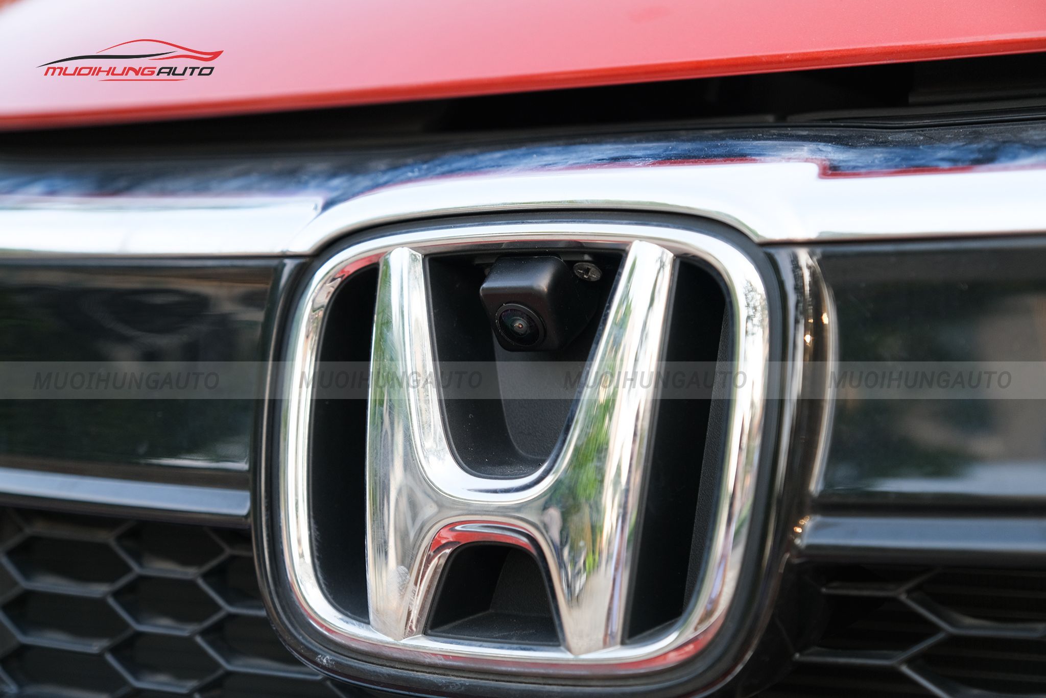 Mắt camera trước camera 360 độ ô tô Honda Jazzv