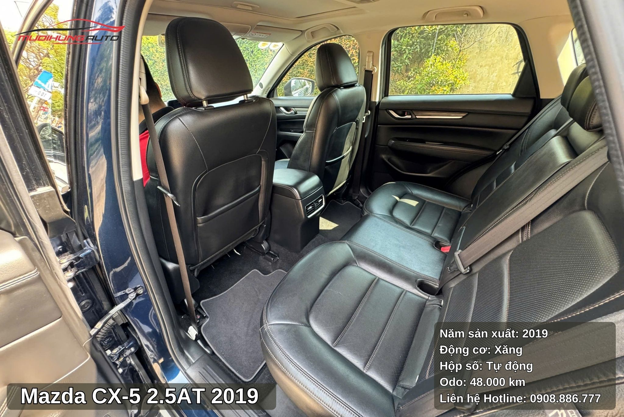 Mazda CX-5 2.5AT 2019 mang lại không gian rộng rãi