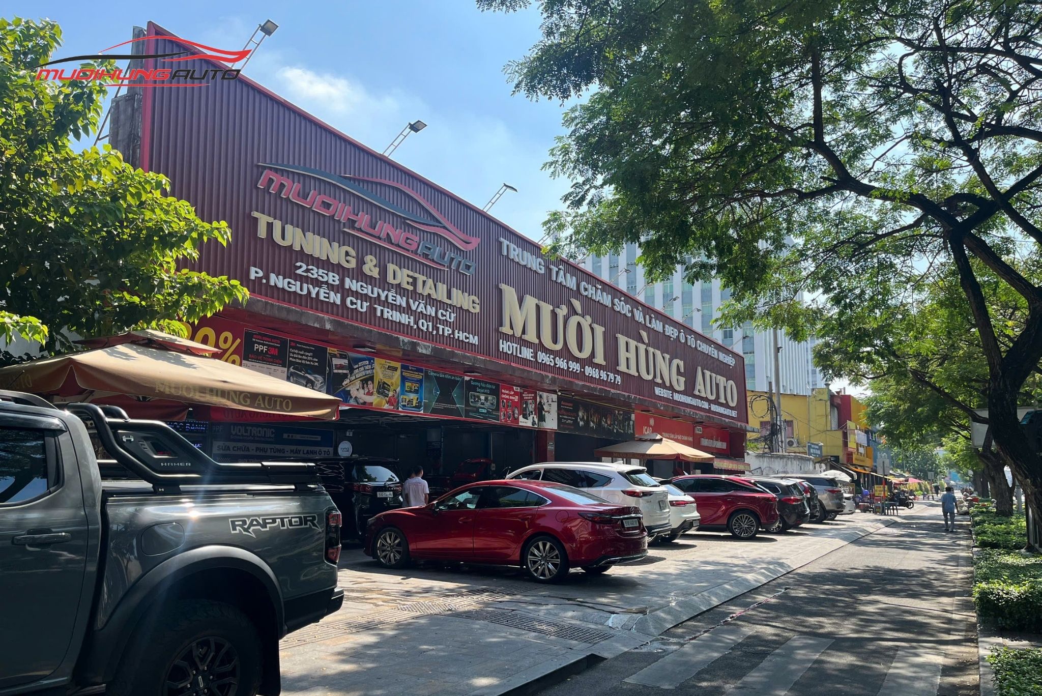 Mười Hùng Auto - Địa chỉ độ đèn pha nguyên cụm Nissan Teana uy tín