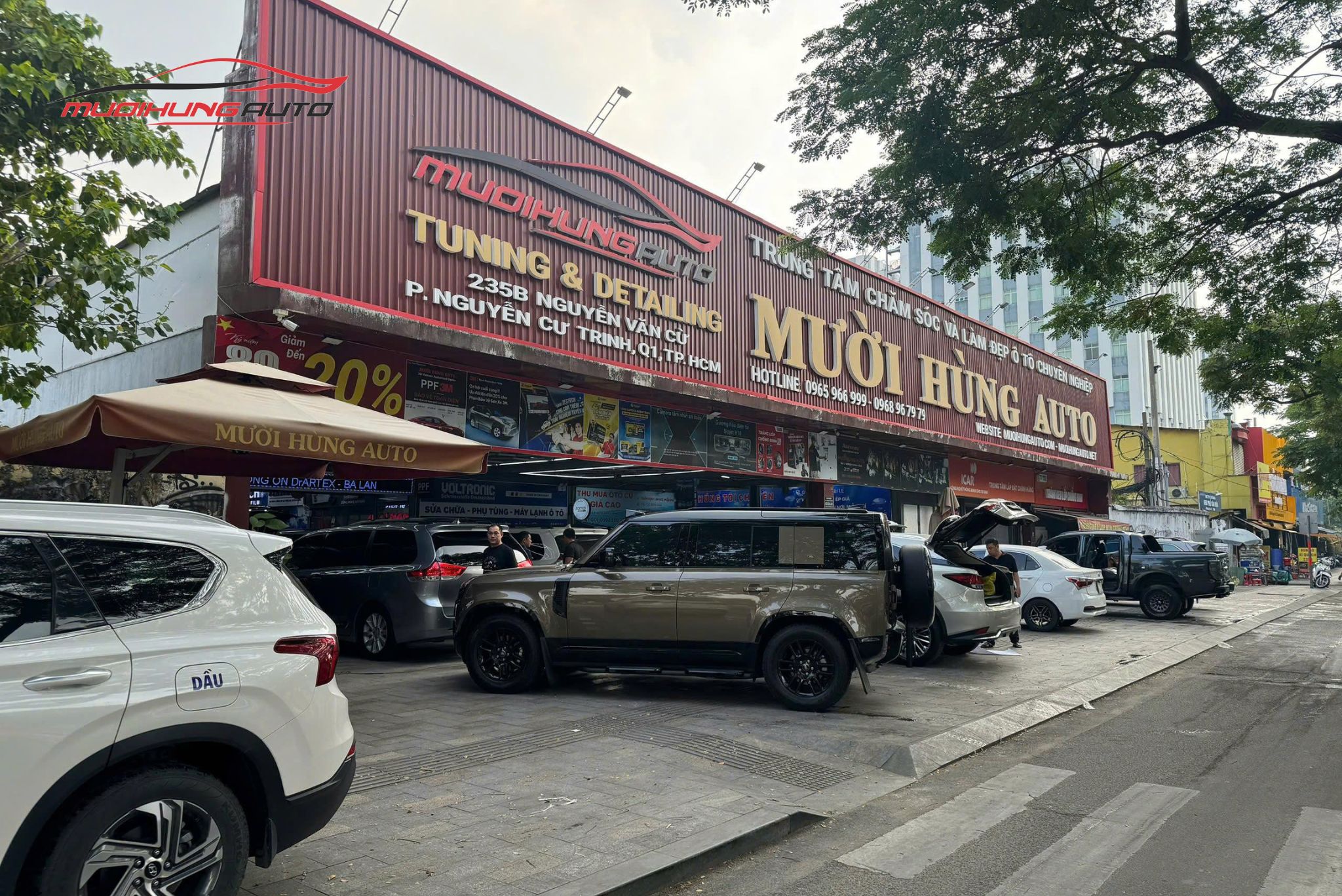 Mười Hùng Auto - Địa chỉ hóa nhựa lòng vè ô tô Honda CRV 2019 uy tín