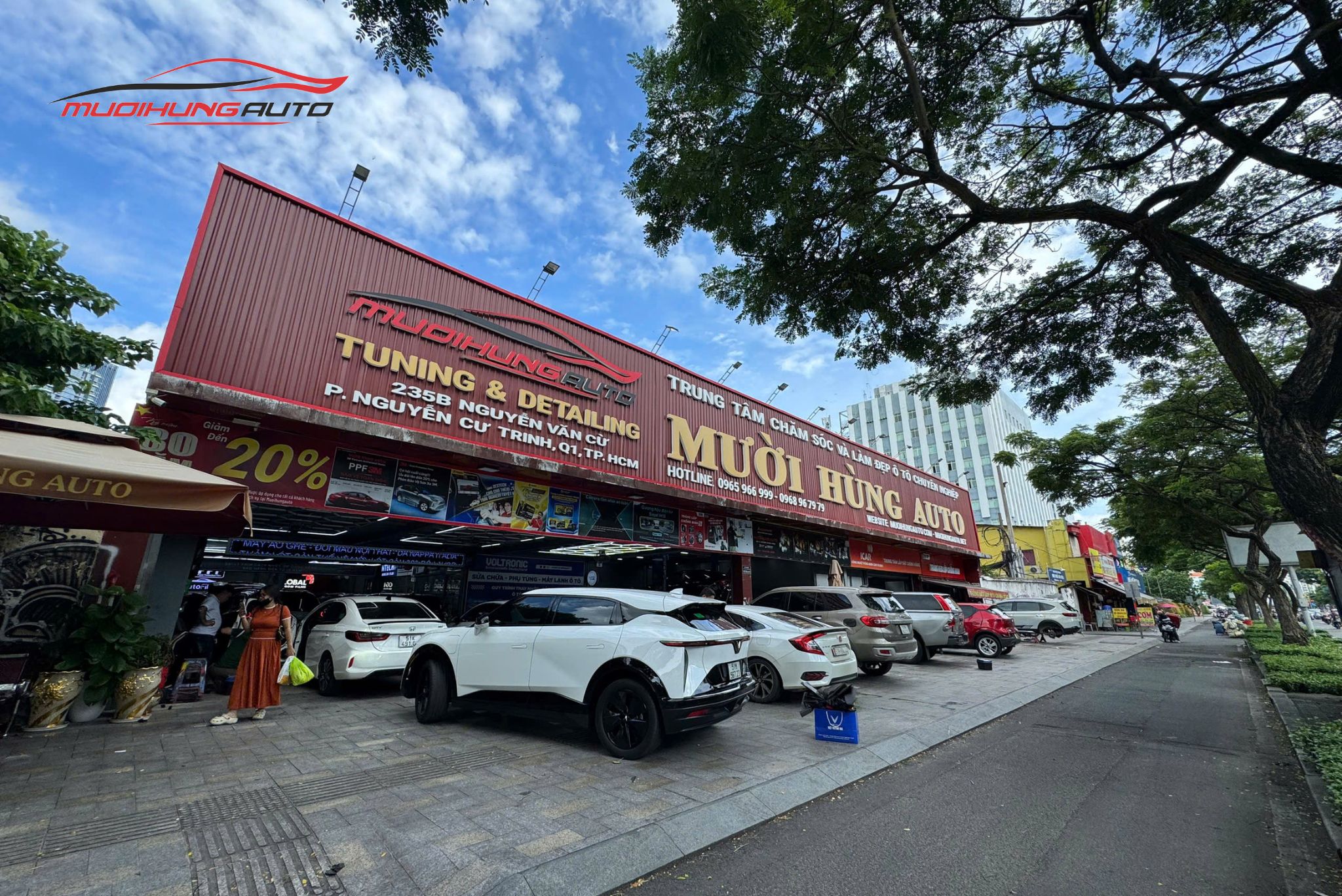 Mười Hùng Auto - Địa chỉ lắp ốp má phanh Brembo Honda HRV 2023 uy tín
