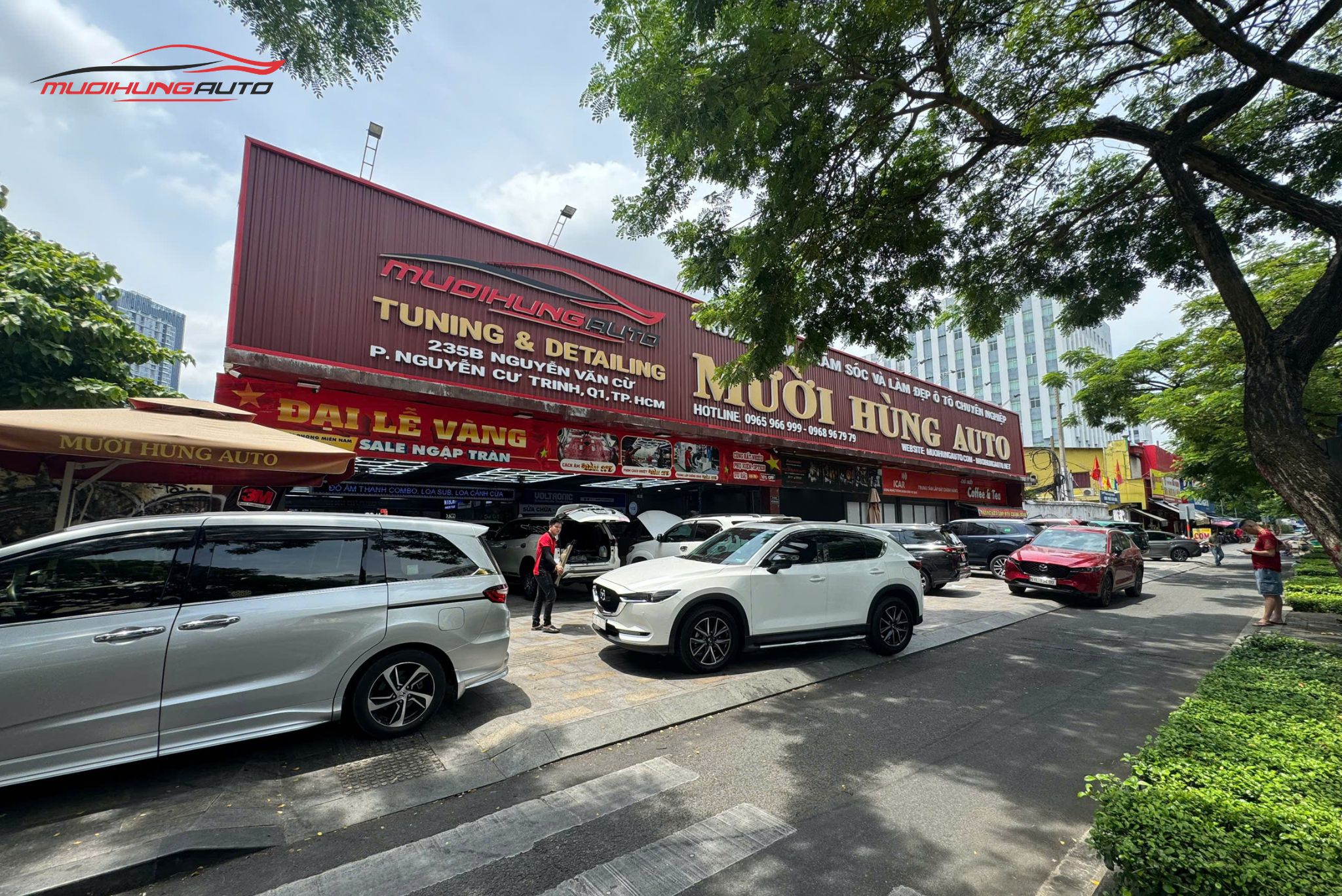Mười Hùng Auto - Địa chỉ lắp ốp má phanh Brembo Kia Carnival 2022 uy tín