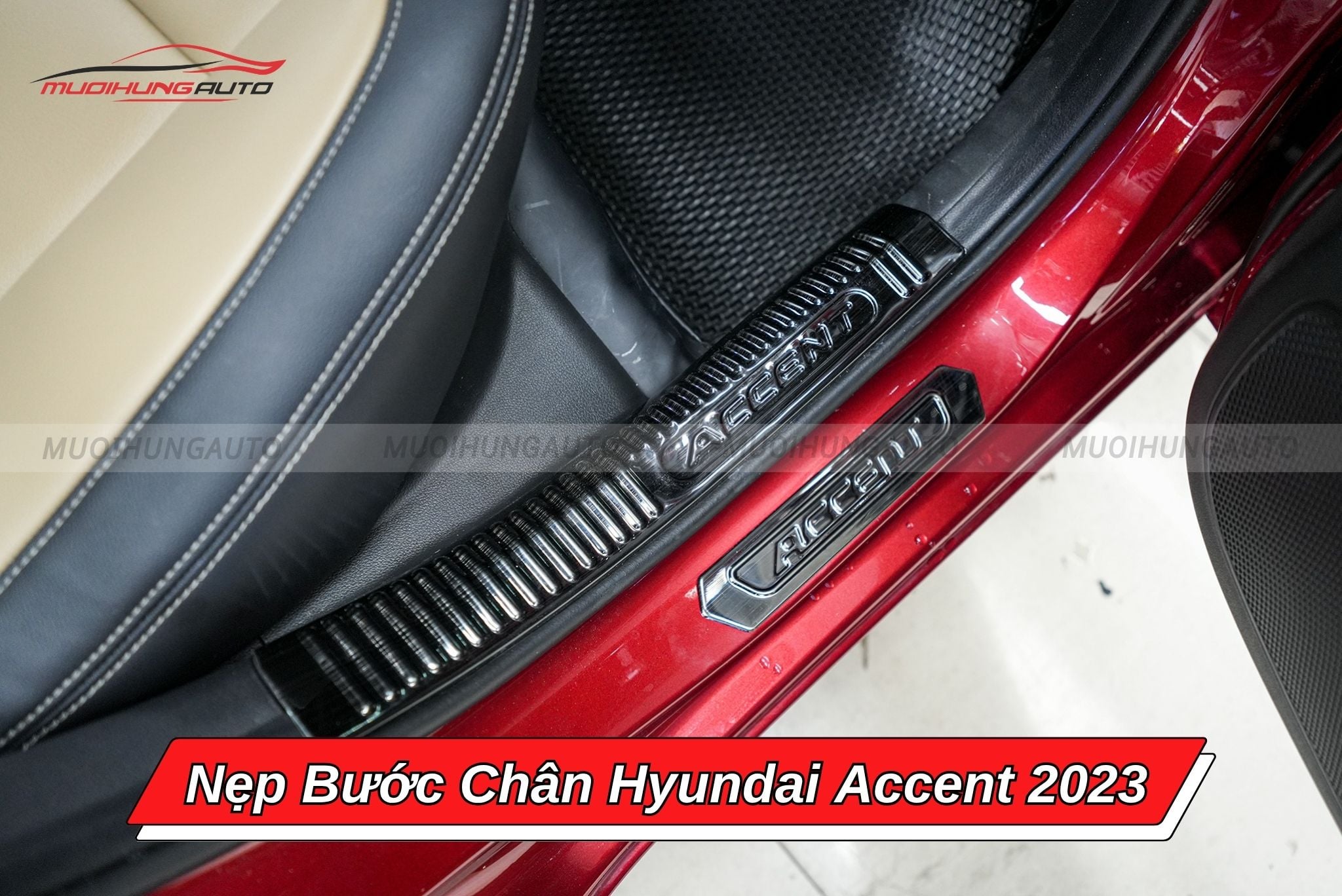Nẹp bậc lên xuống Hyundai Accent 2023