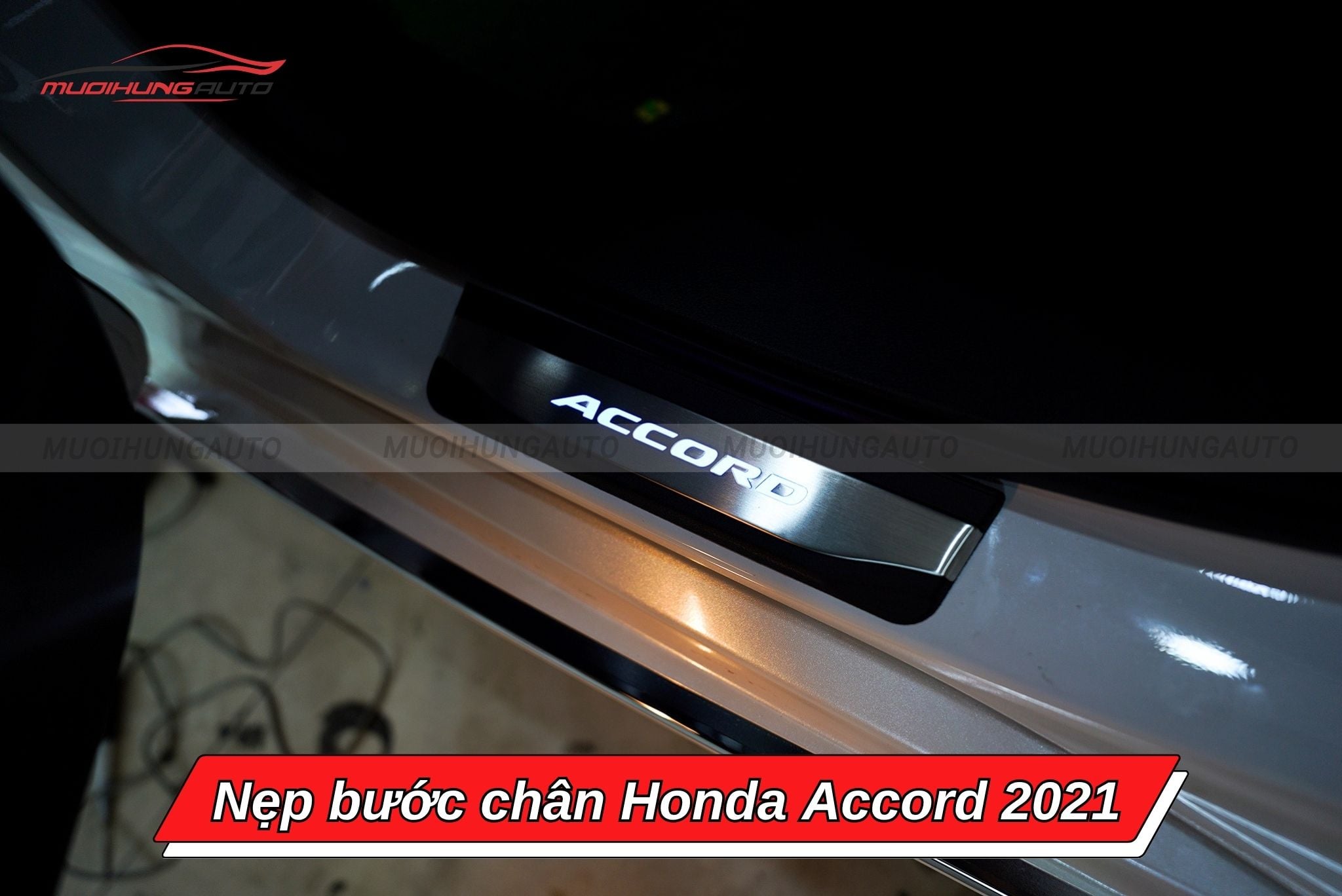 Nẹp bậc lên xuống ô tô Honda Accord 2021