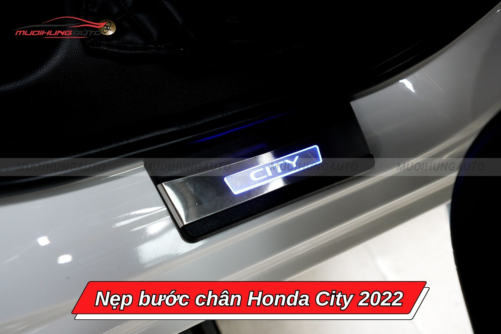 Nẹp bậc lên xuống ô tô Honda City 2022