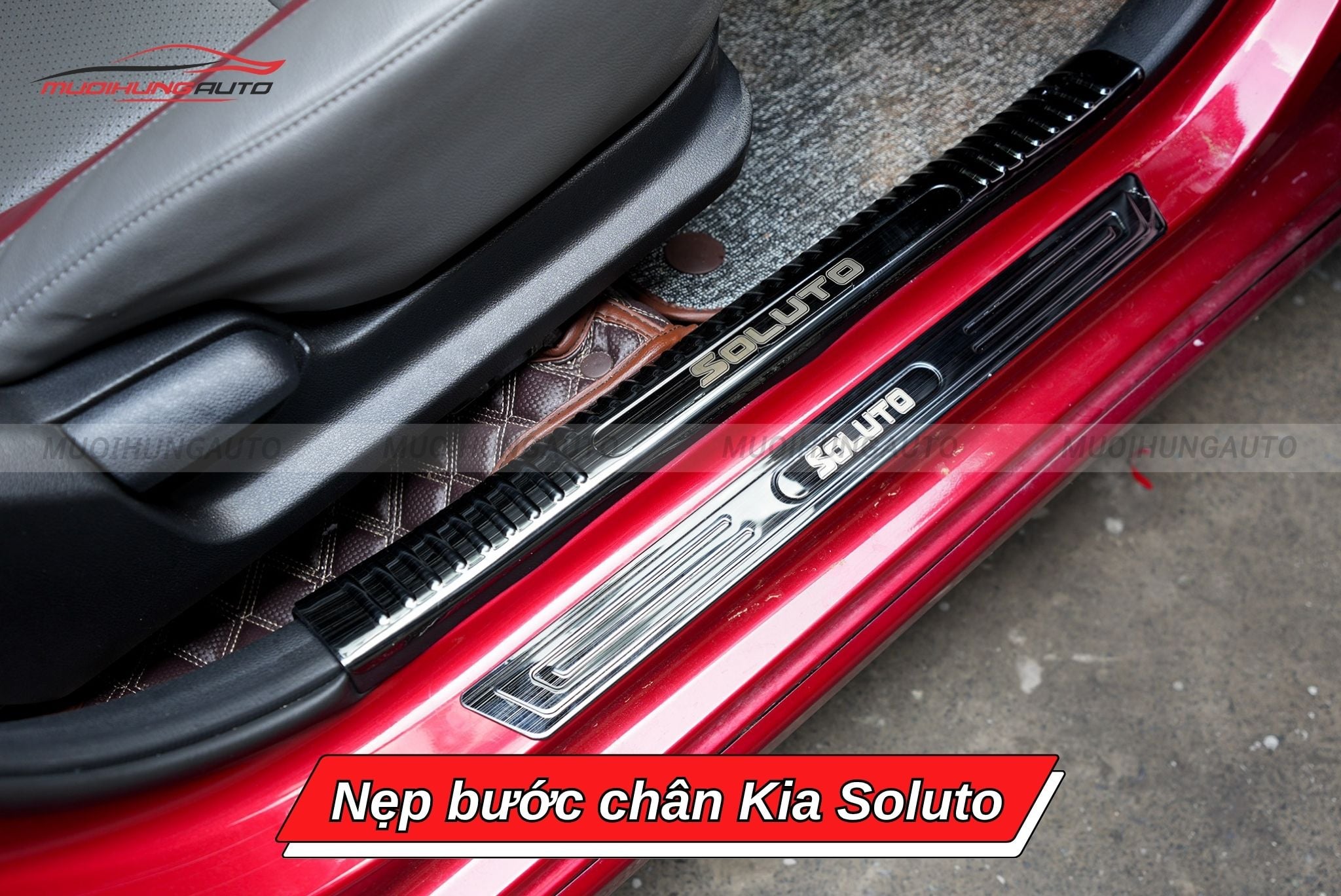 Nẹp bậc lên xuống ô tô Kia Soluto