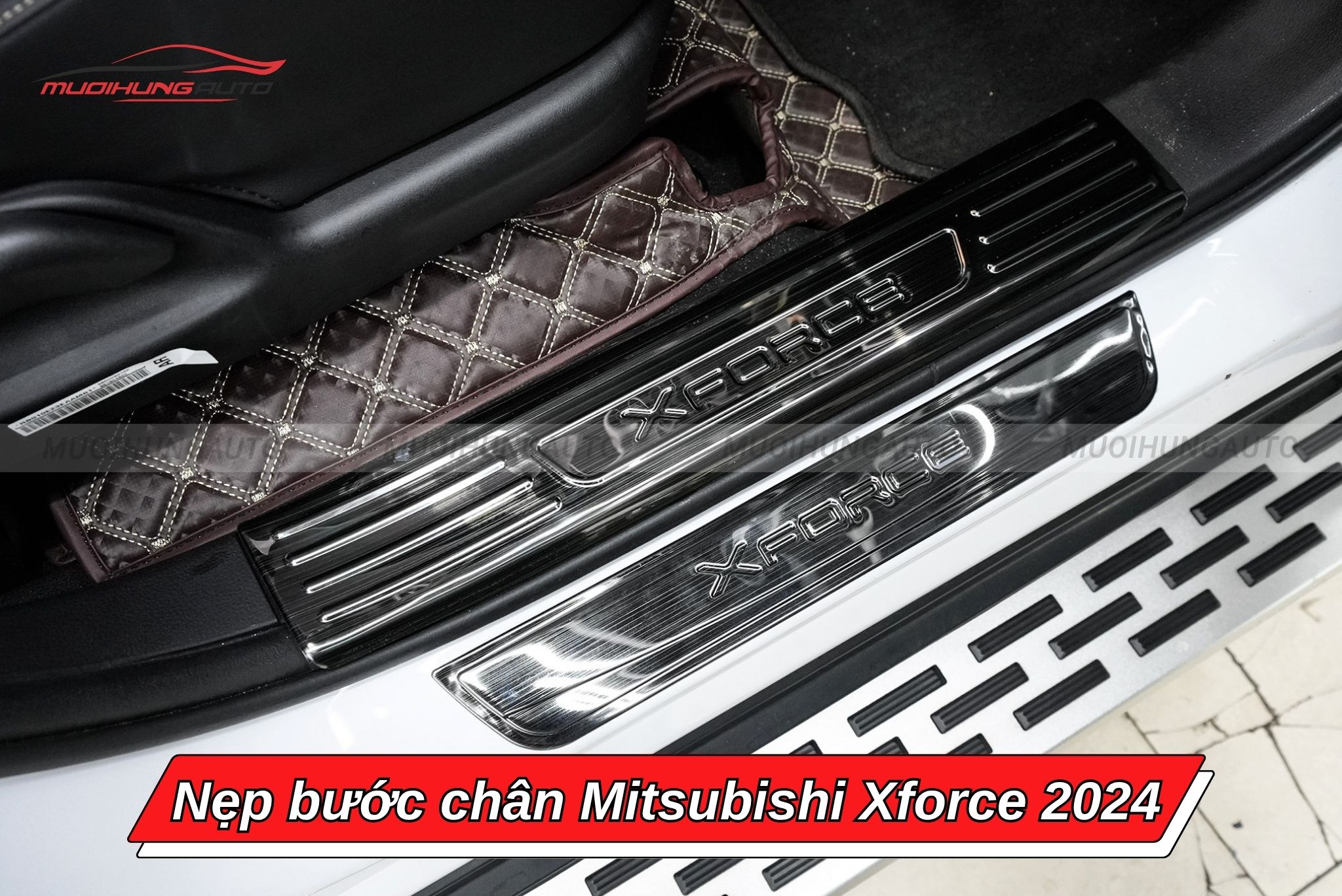 Nẹp bậc lên xuống ô tô Mitsubishi Xforce 2024