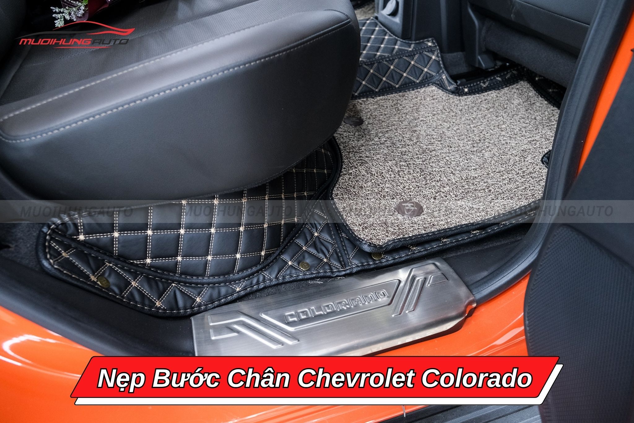 Nẹp bậc lên xuống xe ô tô Chevrolet Colorado