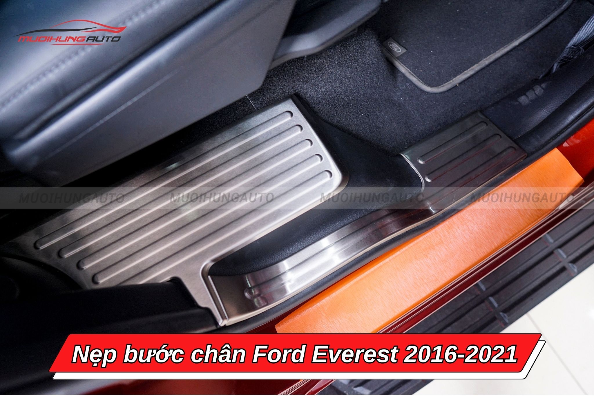 Nẹp bậc lên xuống xe ô tô Ford Everest 2016-2021