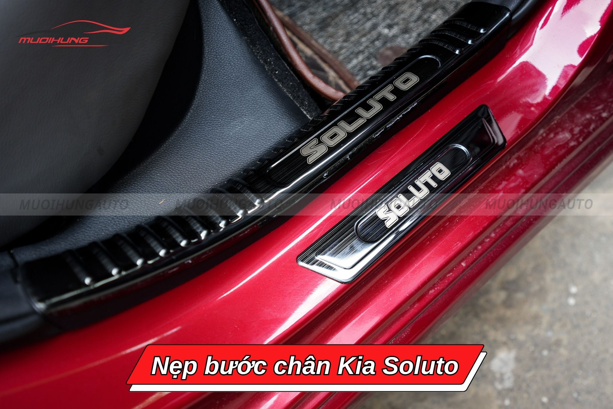 Nẹp bậc lên xuống xe ô tô Kia Soluto