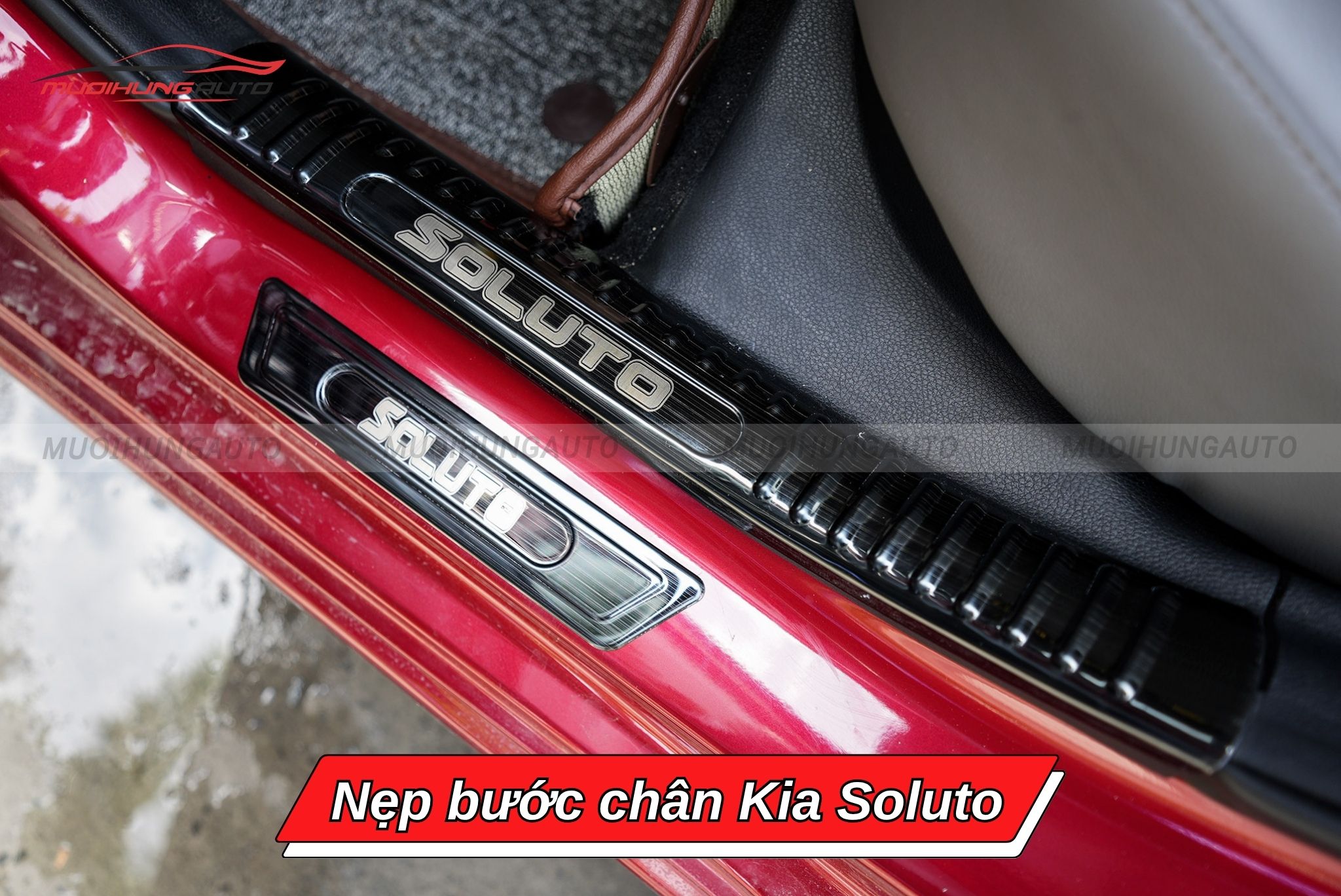 Nẹp bước chân cho Kia Soluto