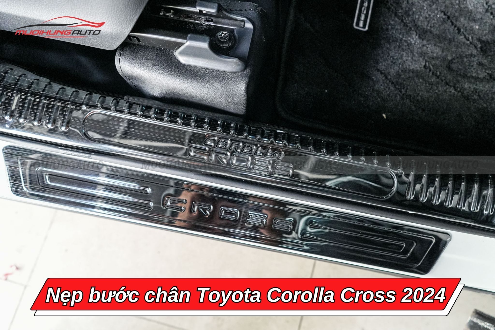 Nẹp bước chân cho Toyota Corolla Cross 2024