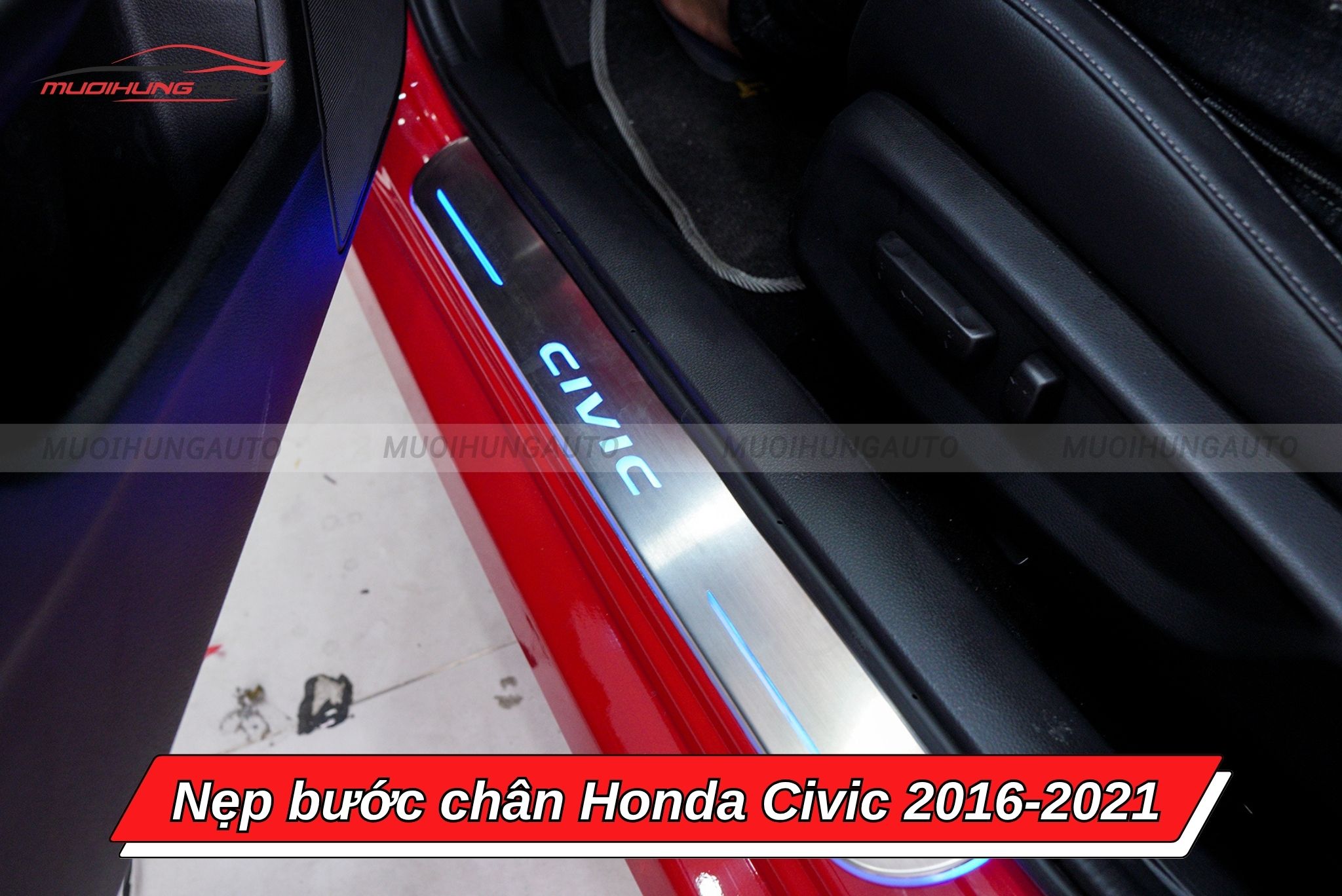 Nẹp bước chân Honda Civic 2016-2021