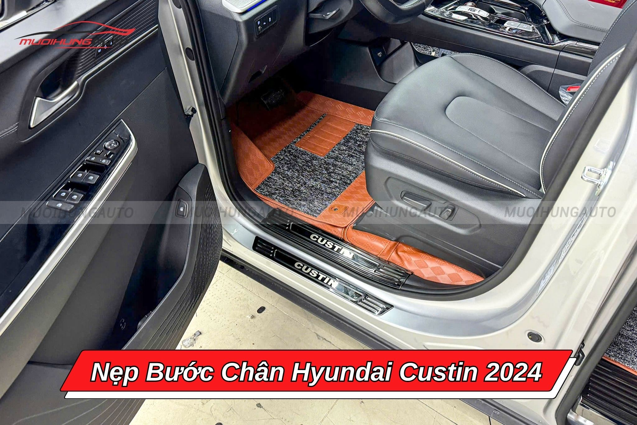 Nẹp bước chân Hyundai Custin 2024